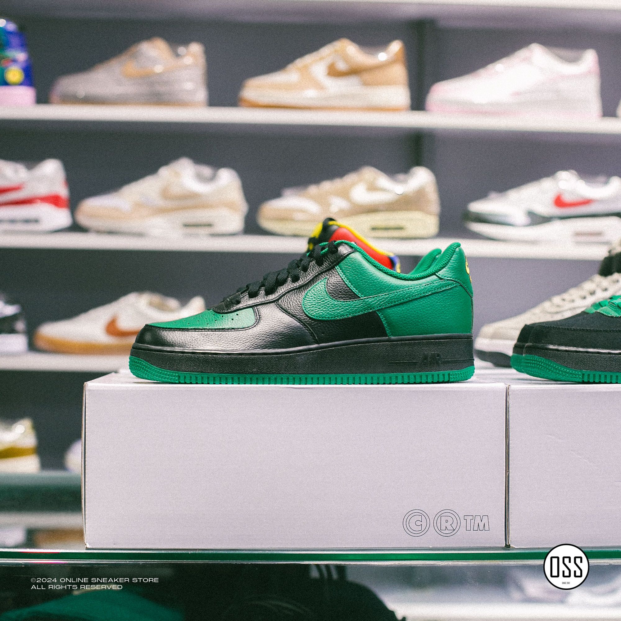 Nike Air Force 1 Low By You - Lucky Green