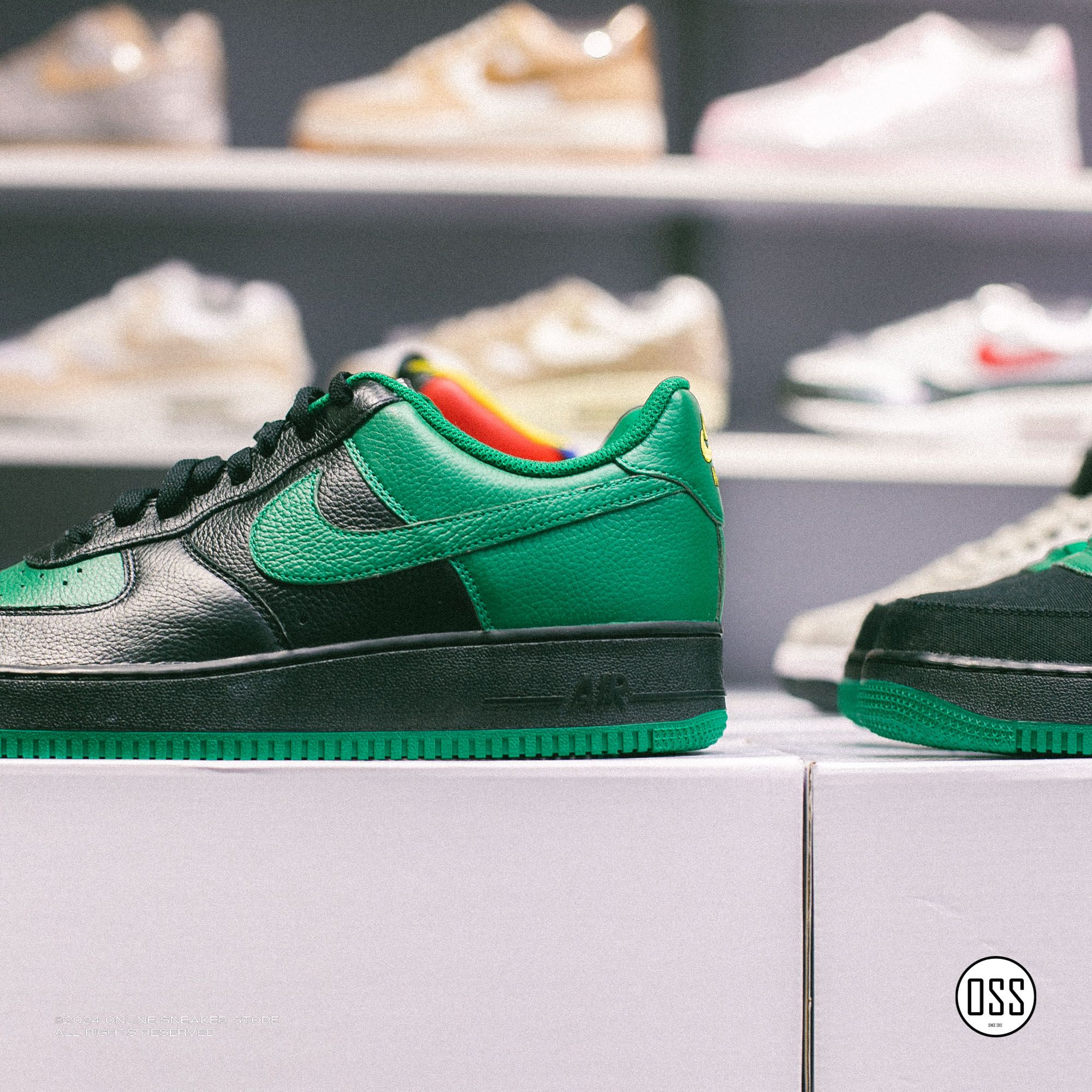 Nike Air Force 1 Low By You - Lucky Green