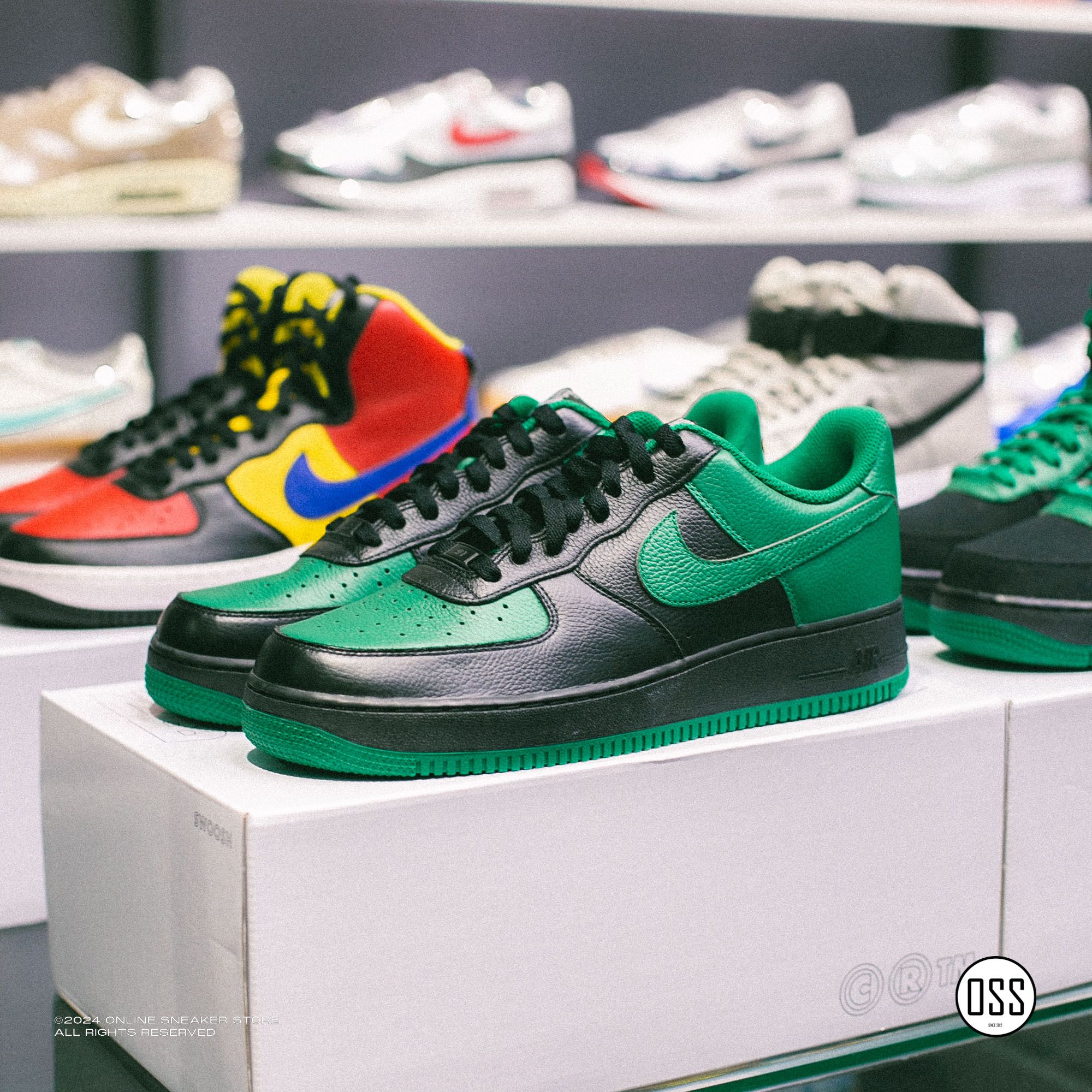 Nike Air Force 1 Low By You - Lucky Green