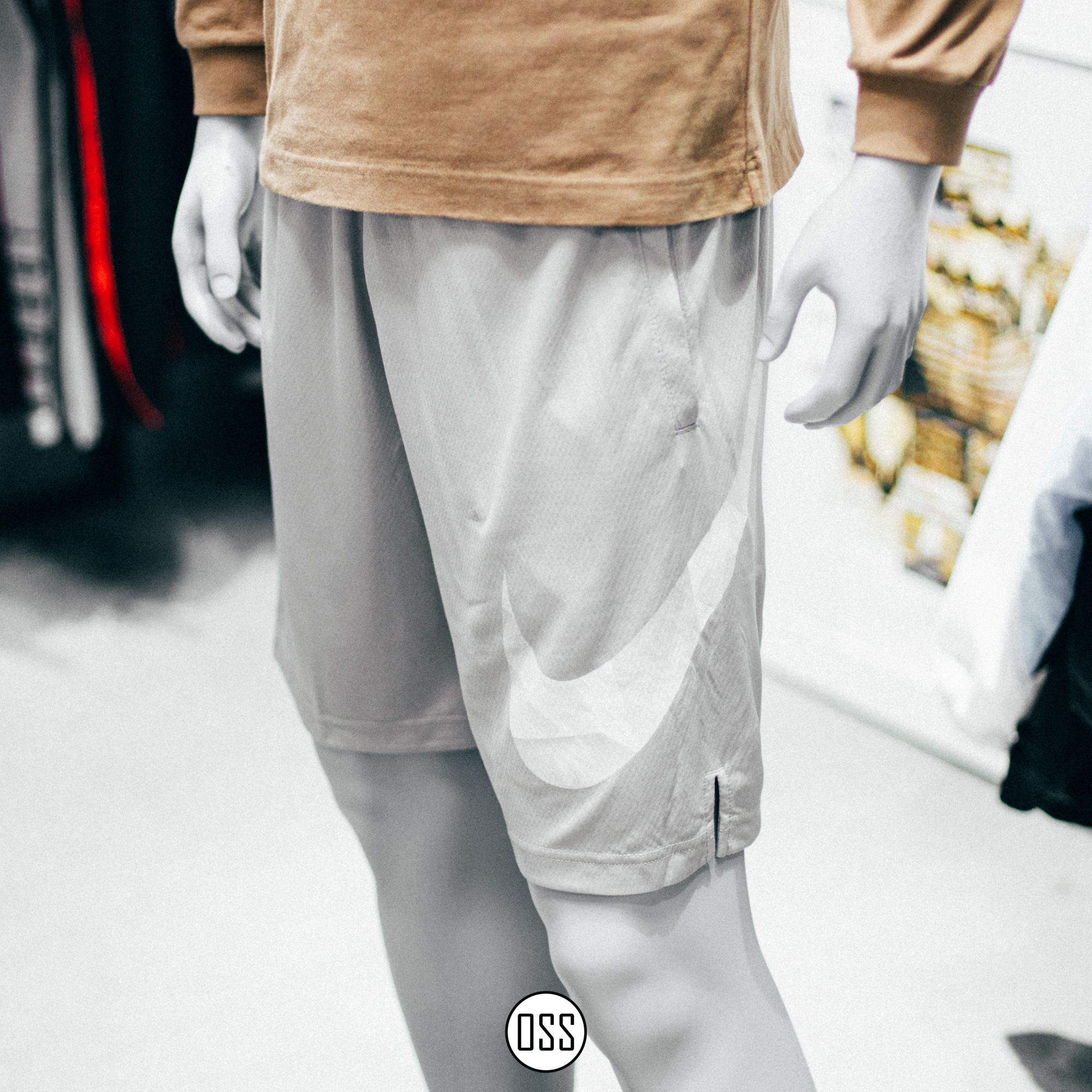 Nike Shadow Grating Training Short 'Grey'