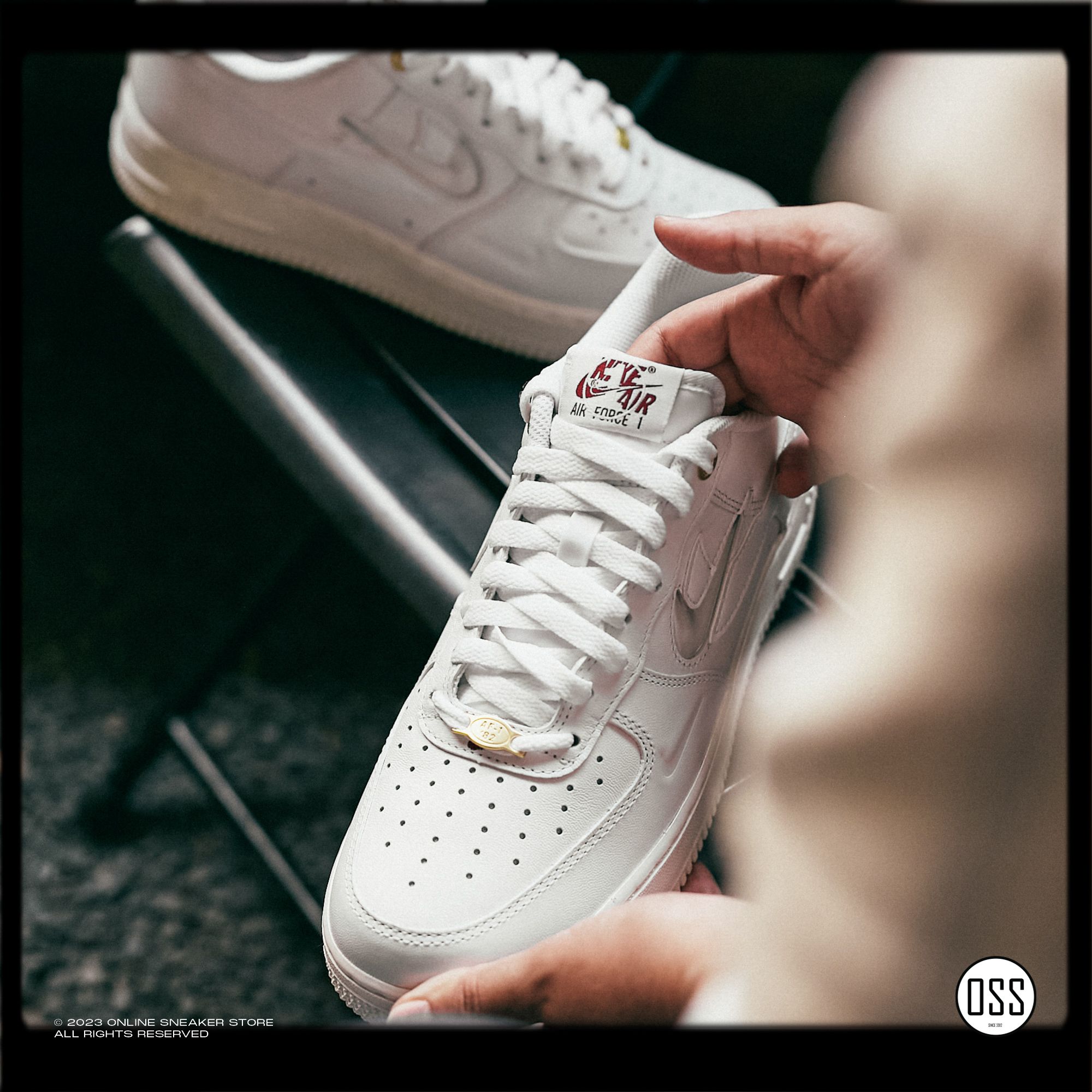  Nike Air Force 1 '07 Premium - White/ Sail 