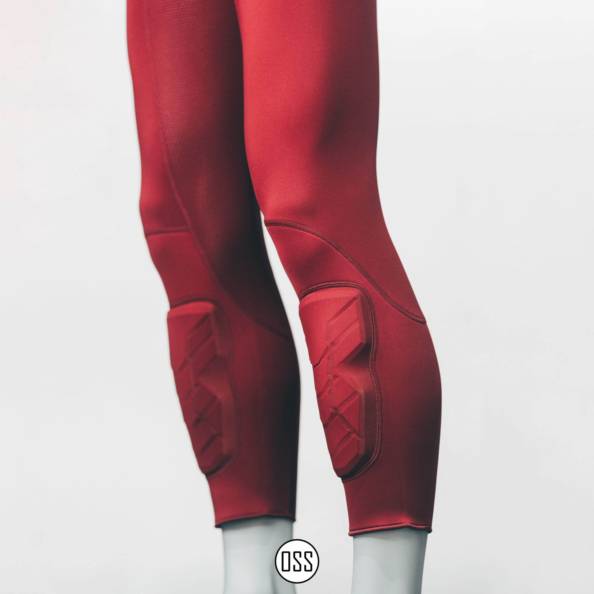 Nike Pro Combat Hyperstrong Tight - Burgundy