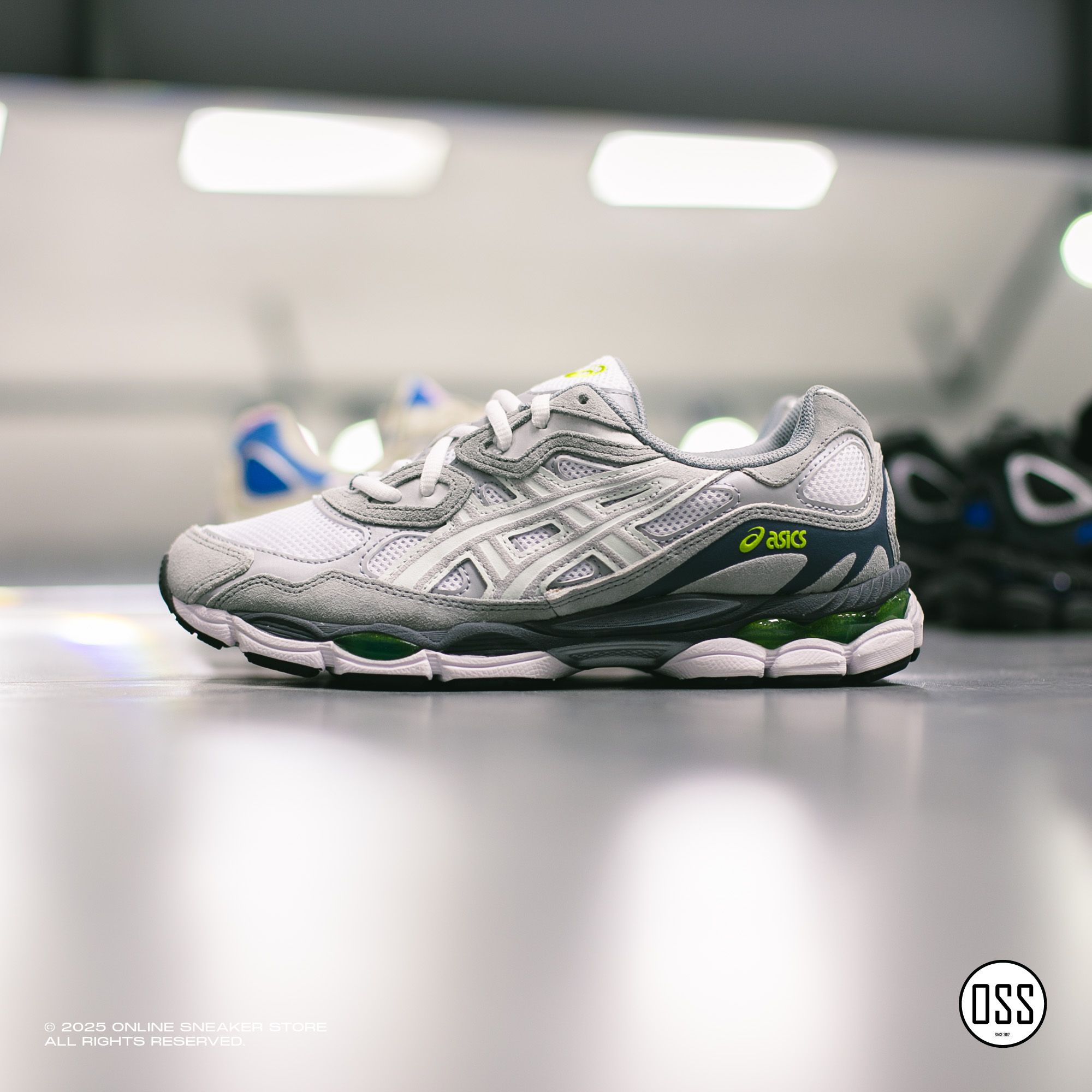 ASICS GEL-NYC - Grey / Neon