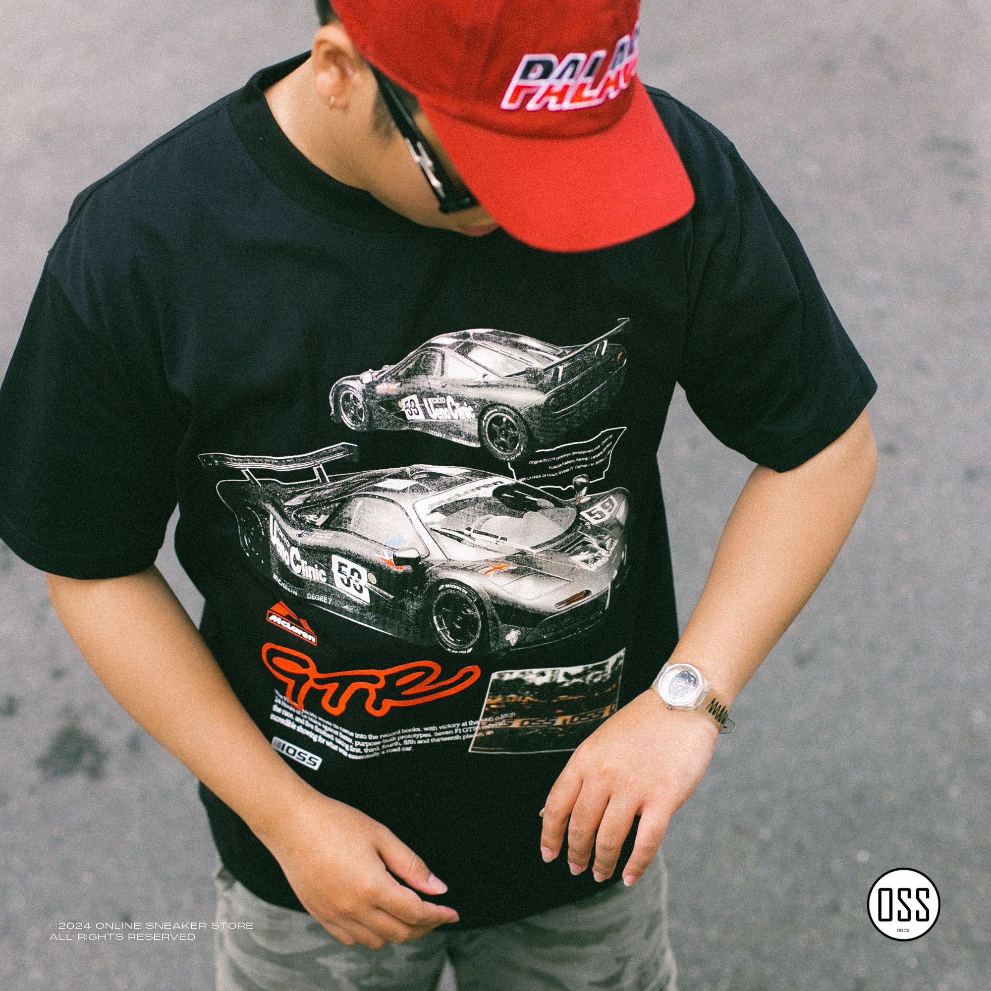F1 GTR Tee - Black