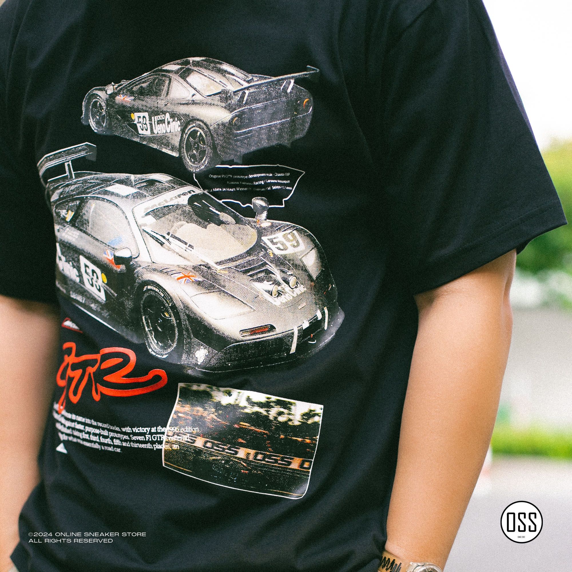 F1 GTR Tee - Black