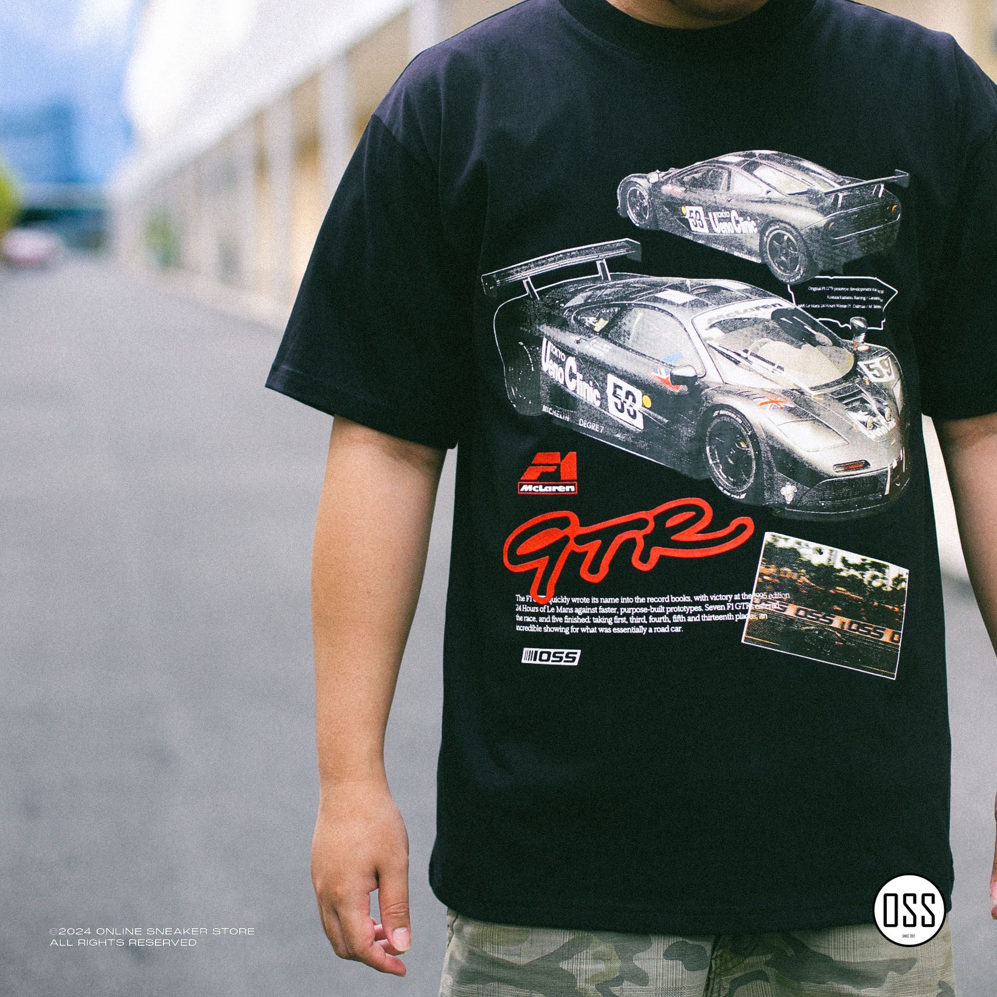 F1 GTR Tee - Black