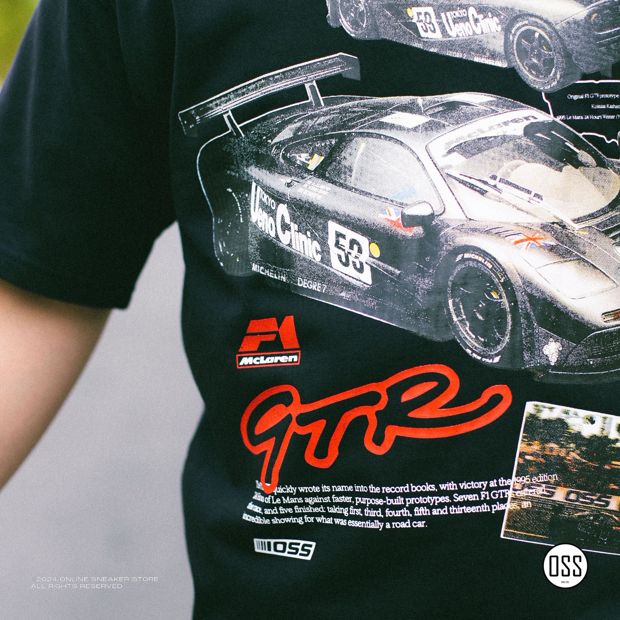F1 GTR Tee - Black