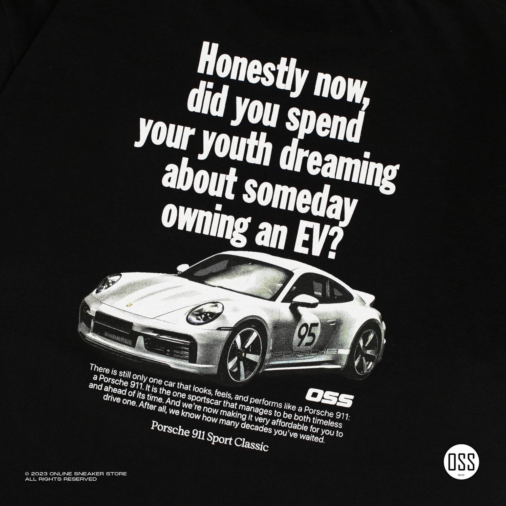 Porsche Tee - Black