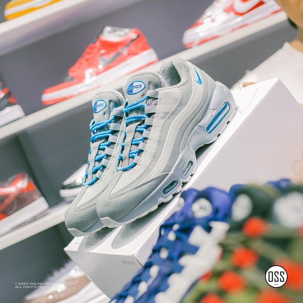  Nike Air Max 95 By You - Grey Twill / Blustery 