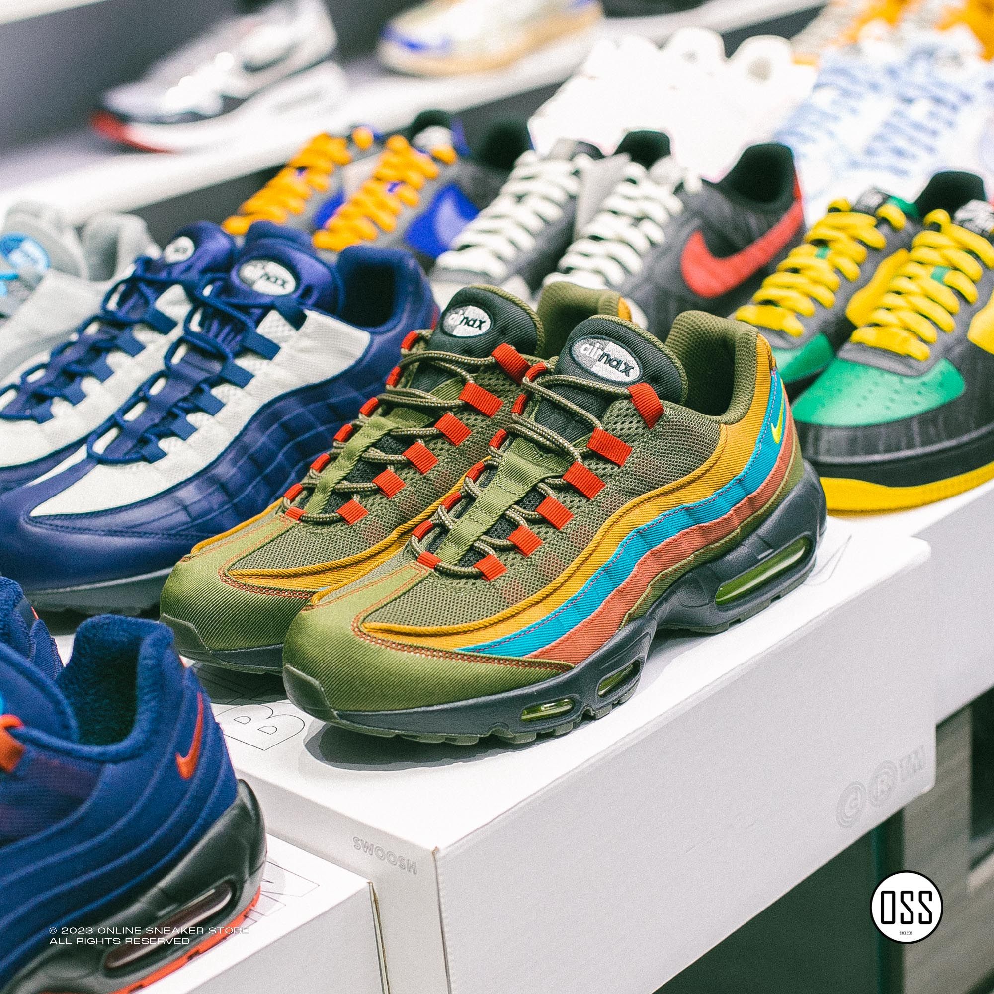 Nike Air Max 95 By You - Fade Twill / Medium Olive