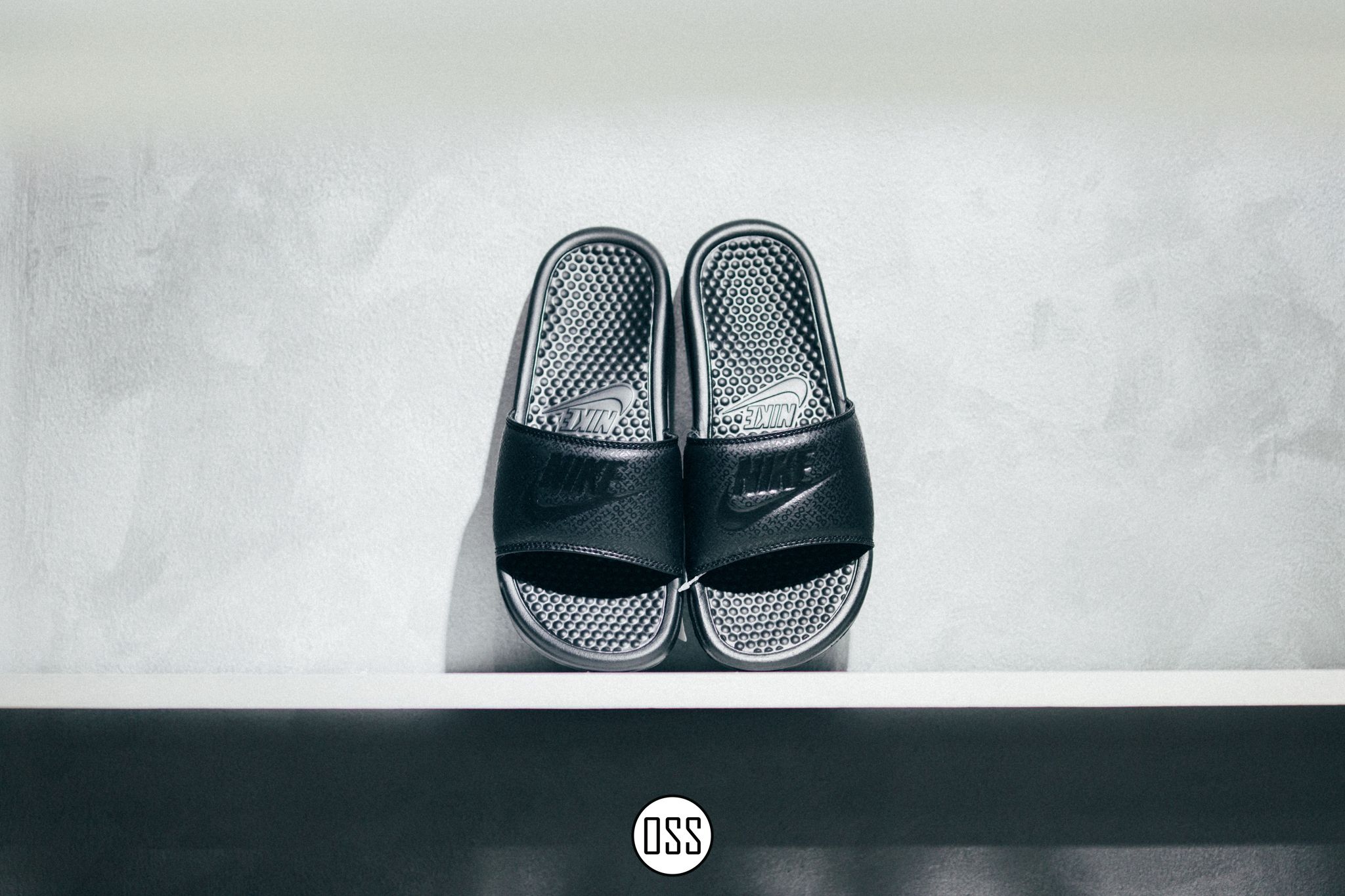 Nike Benassi JDI 'Black/Black'