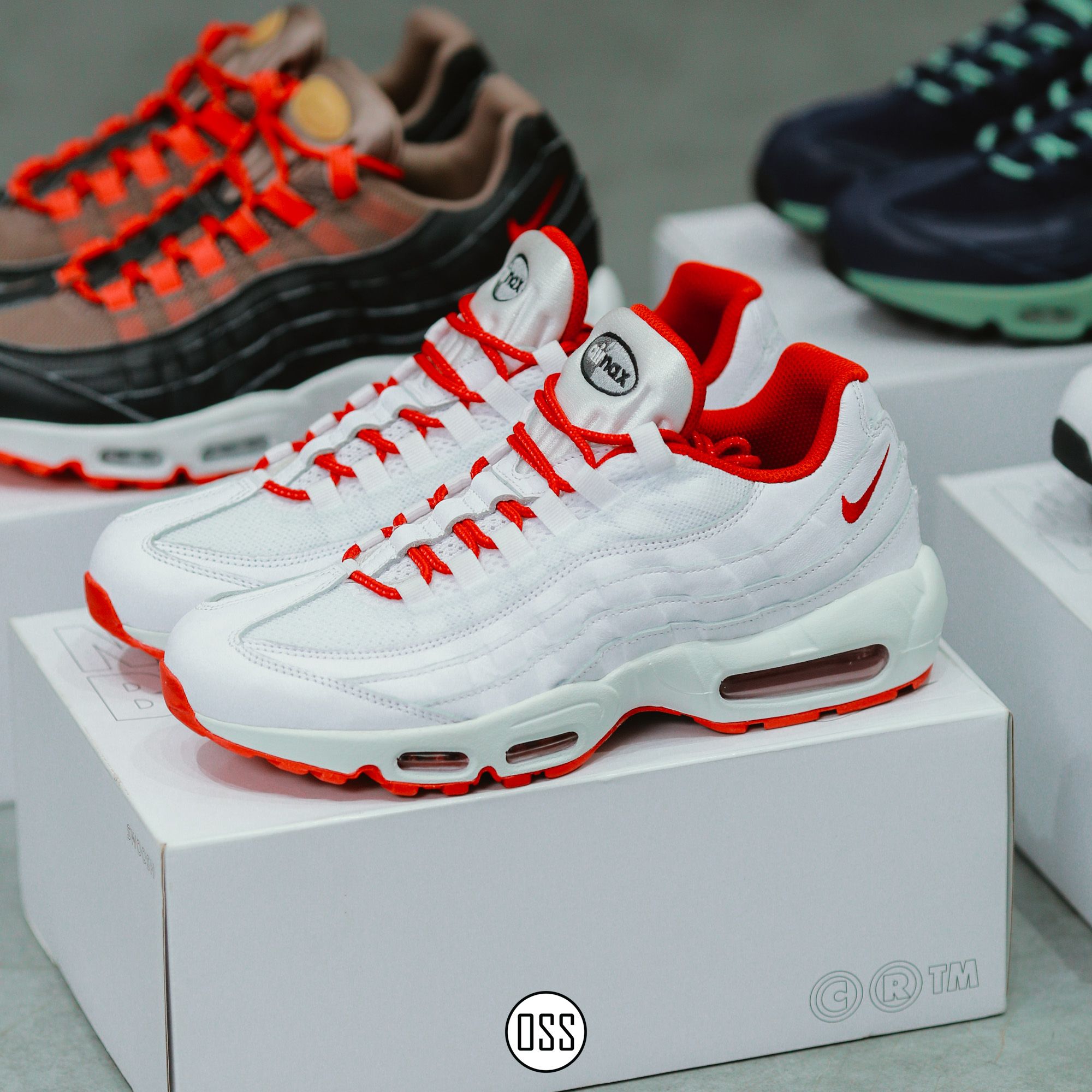 Nike Air Max 95 By You - White/Red