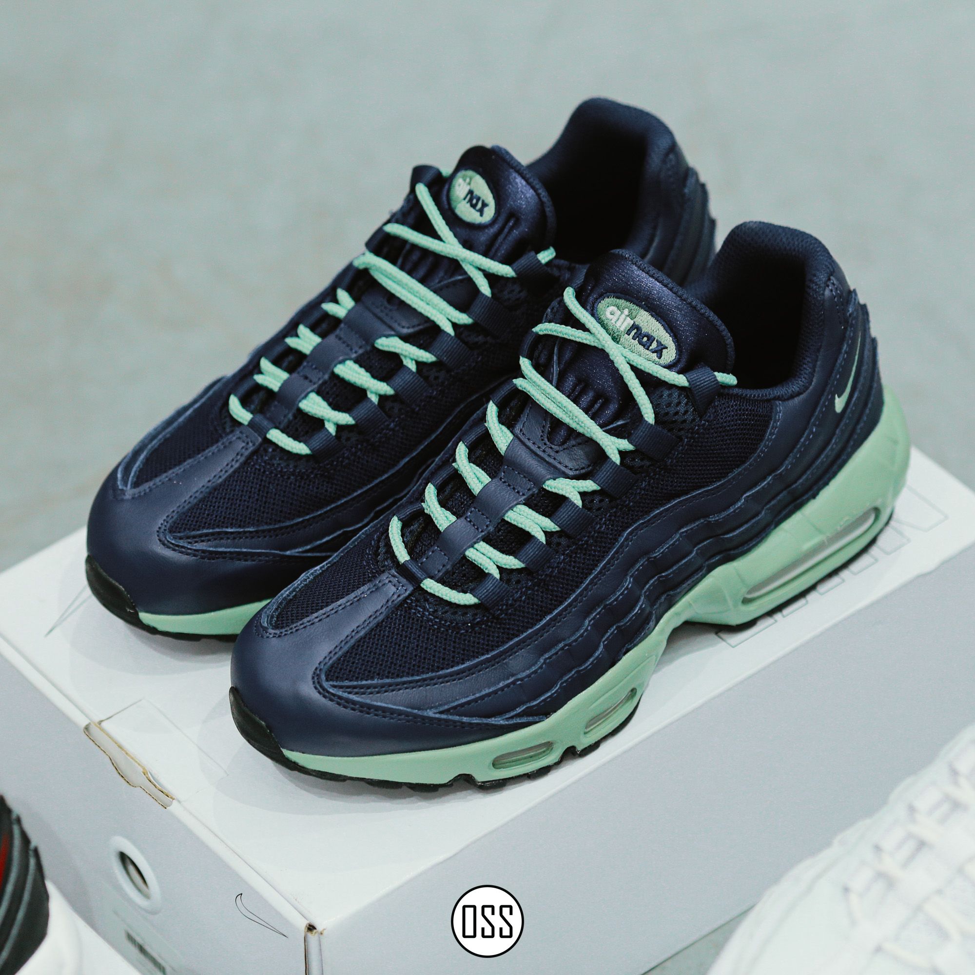 Nike Air Max 95 By You - Navy/Jade