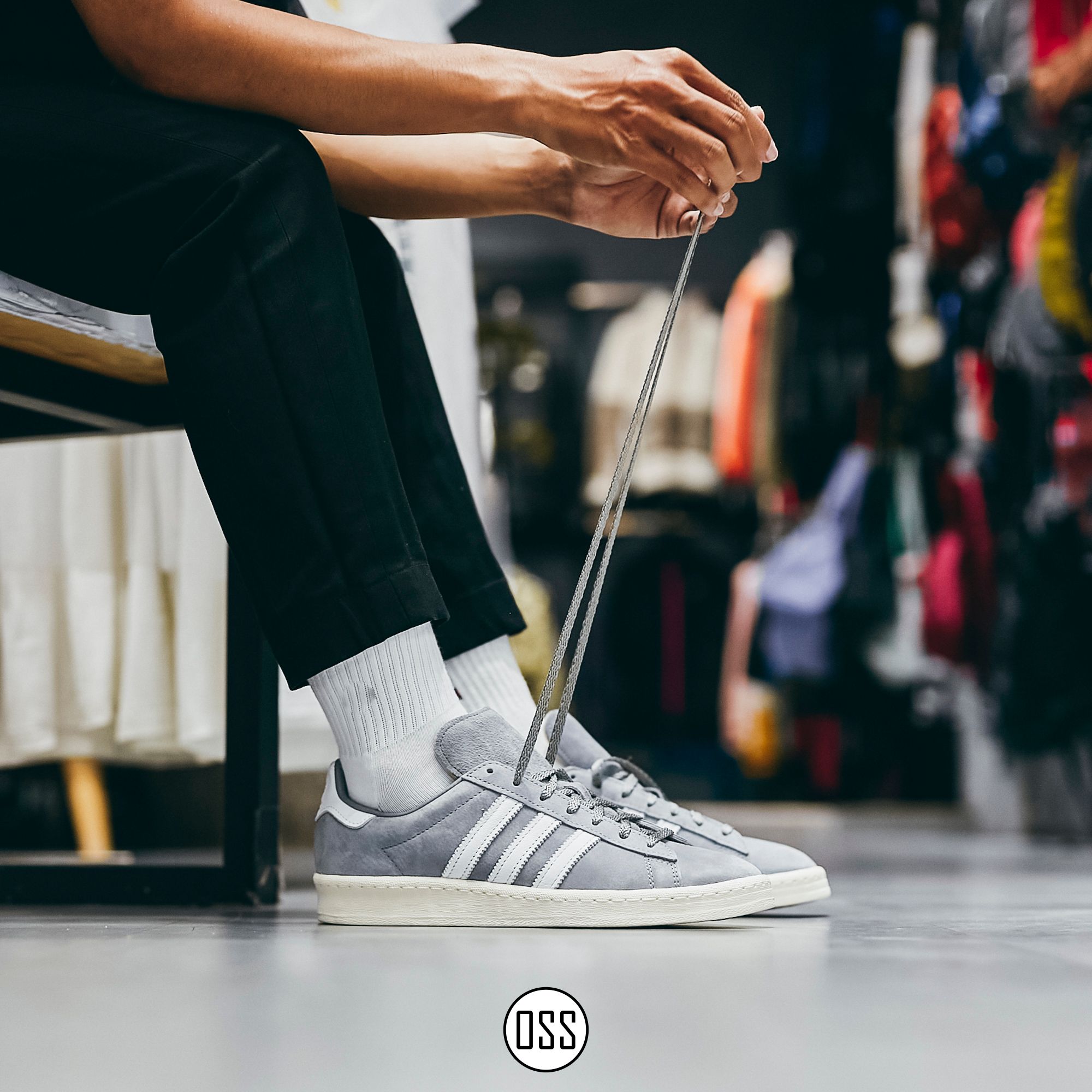 adidas Campus 80s - Grey