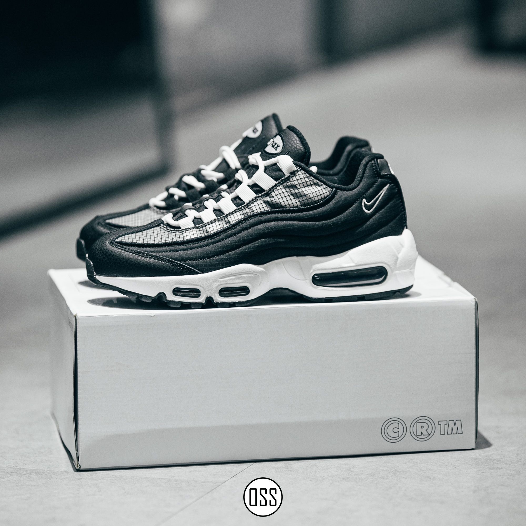 Nike Air Max 95 3M By You - Black/White
