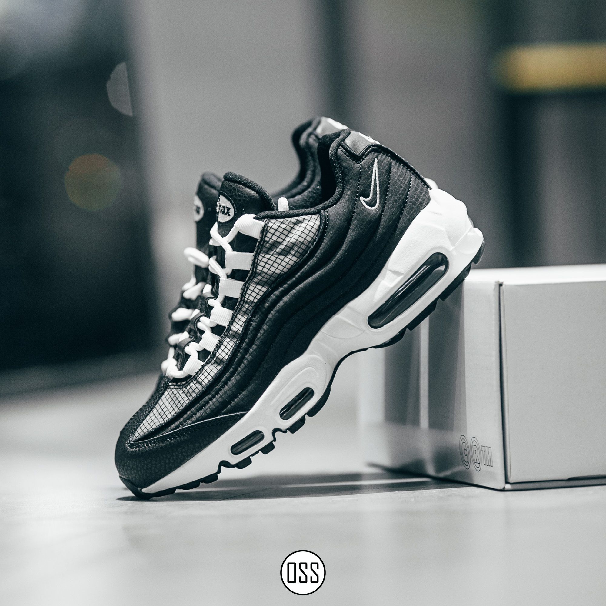 Nike Air Max 95 3M By You - Black/White