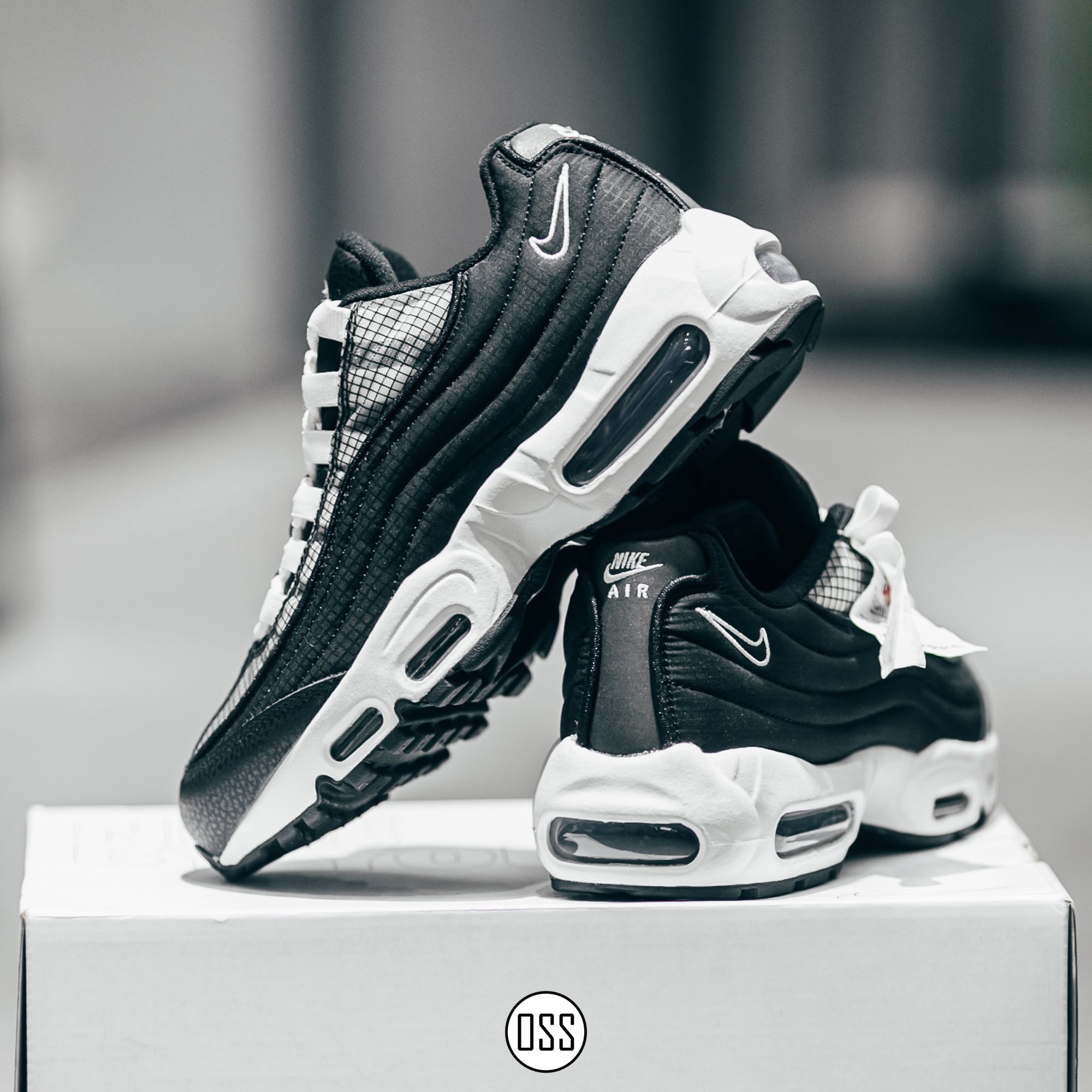 Nike Air Max 95 3M By You - Black/White
