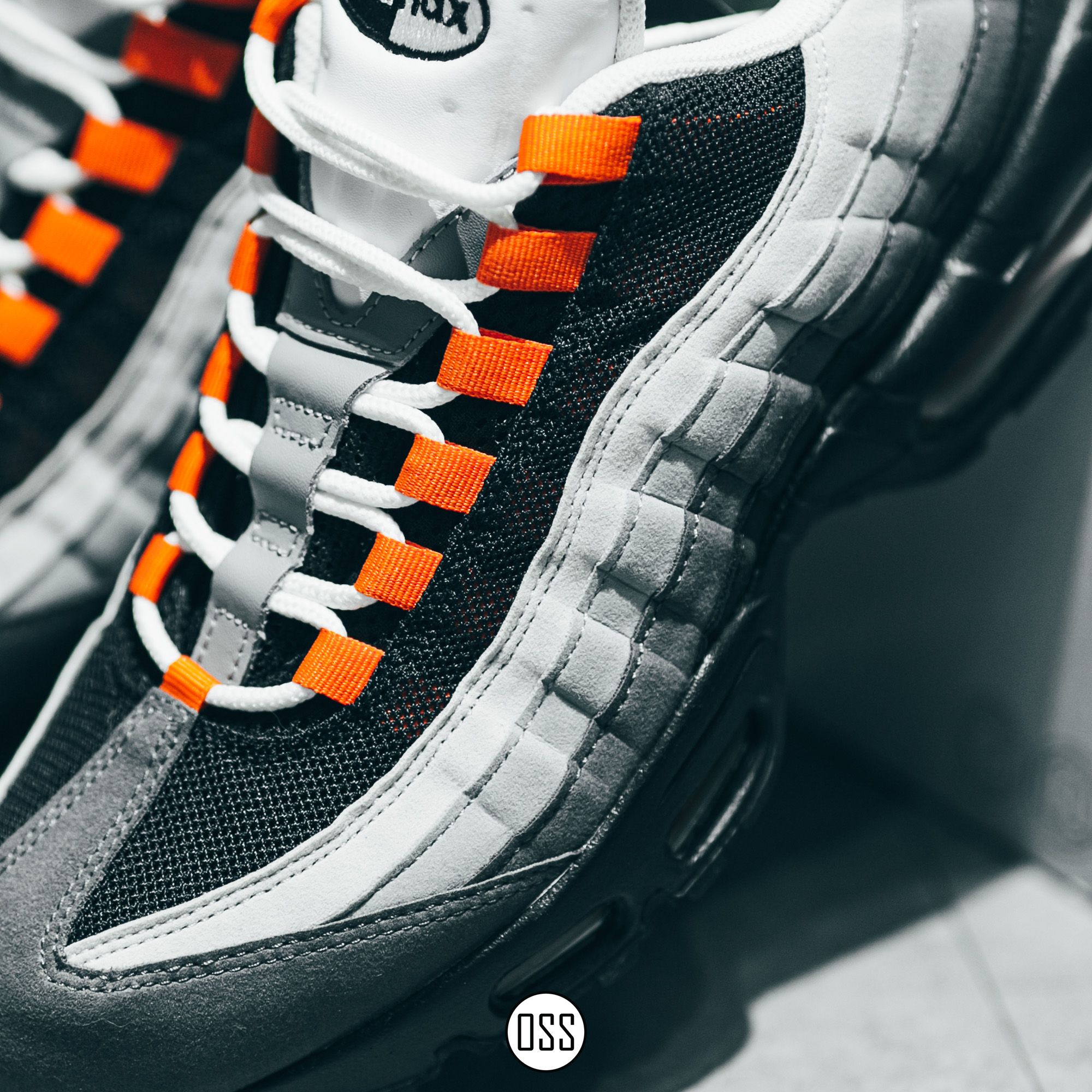 Nike Air Max 95 By You - Black/Grey/Orange