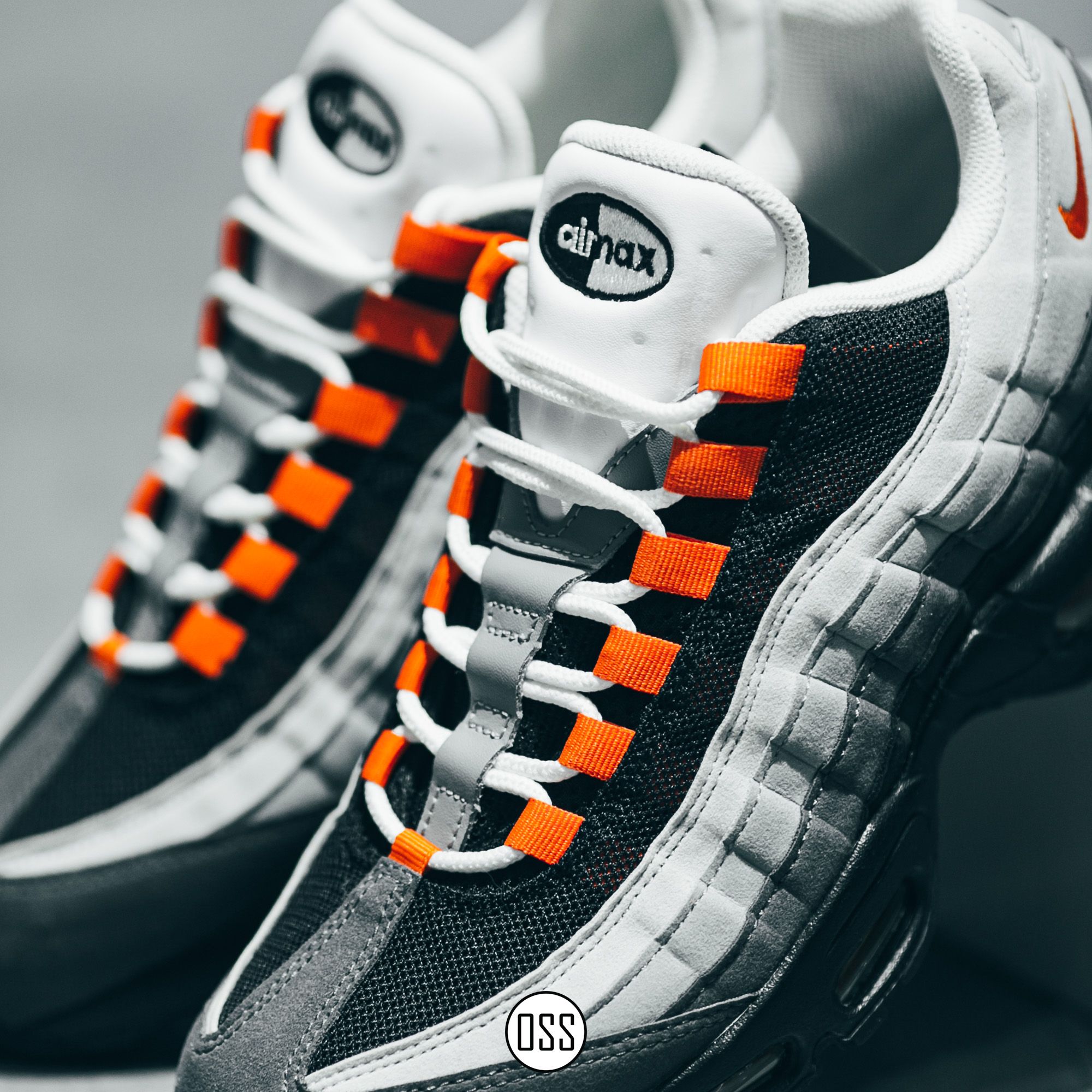Nike Air Max 95 By You - Black/Grey/Orange