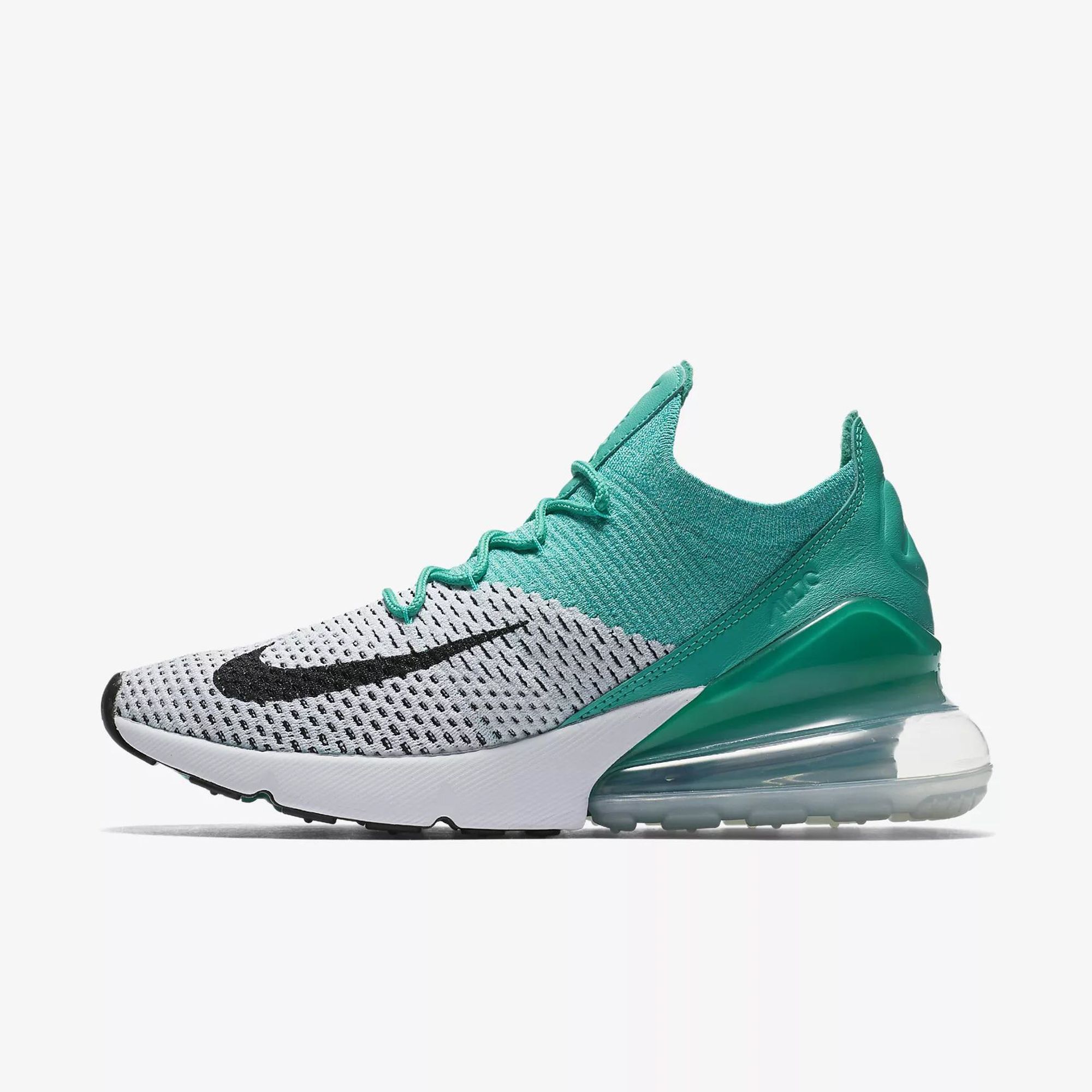 Nike Air Max 270 Flyknit - Clear Emerald