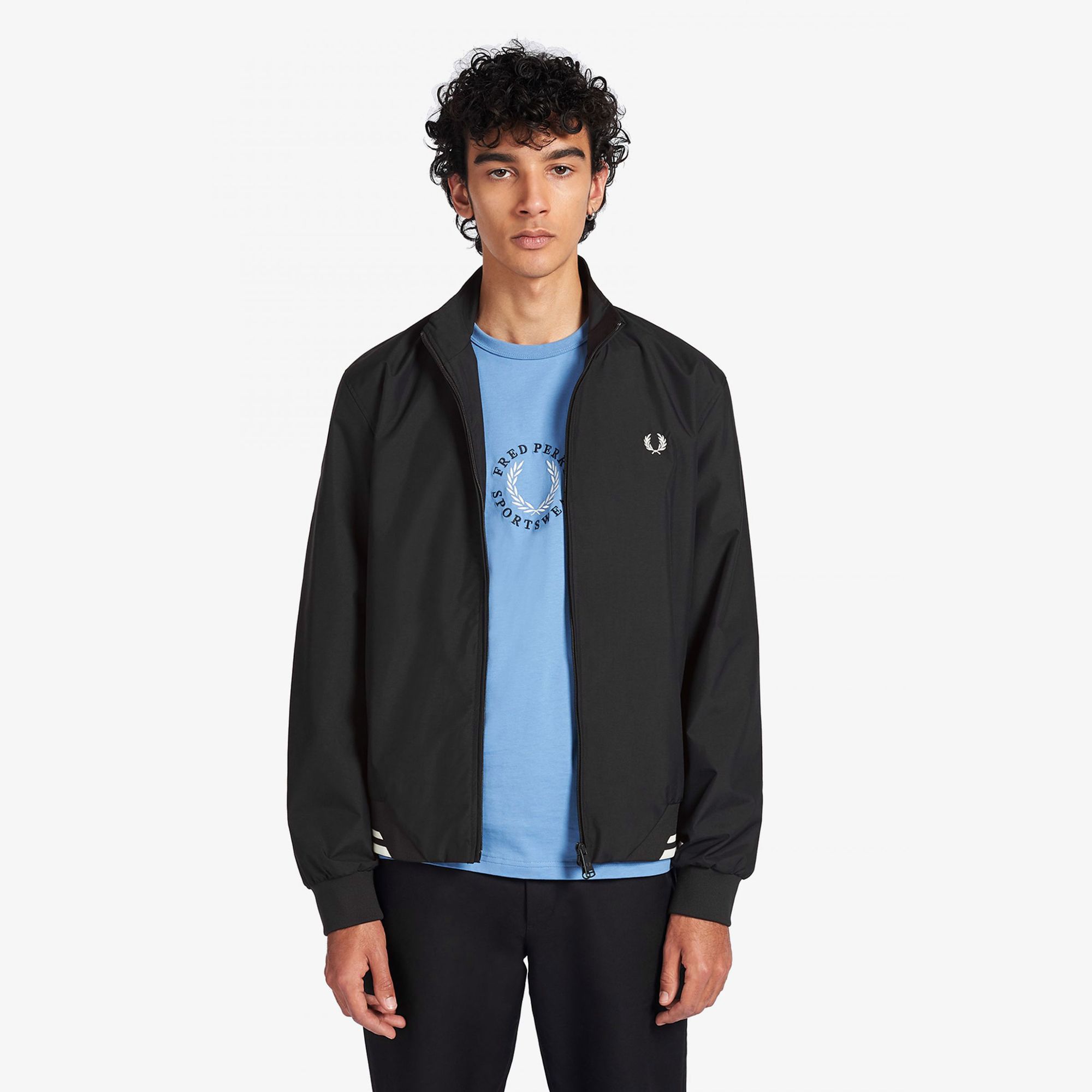 Fred Perry Brentham Jacket 'Black'