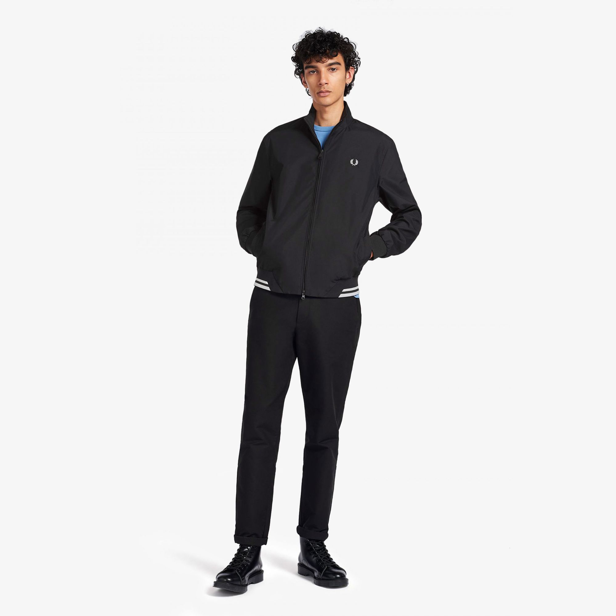 Fred Perry Brentham Jacket 'Black'