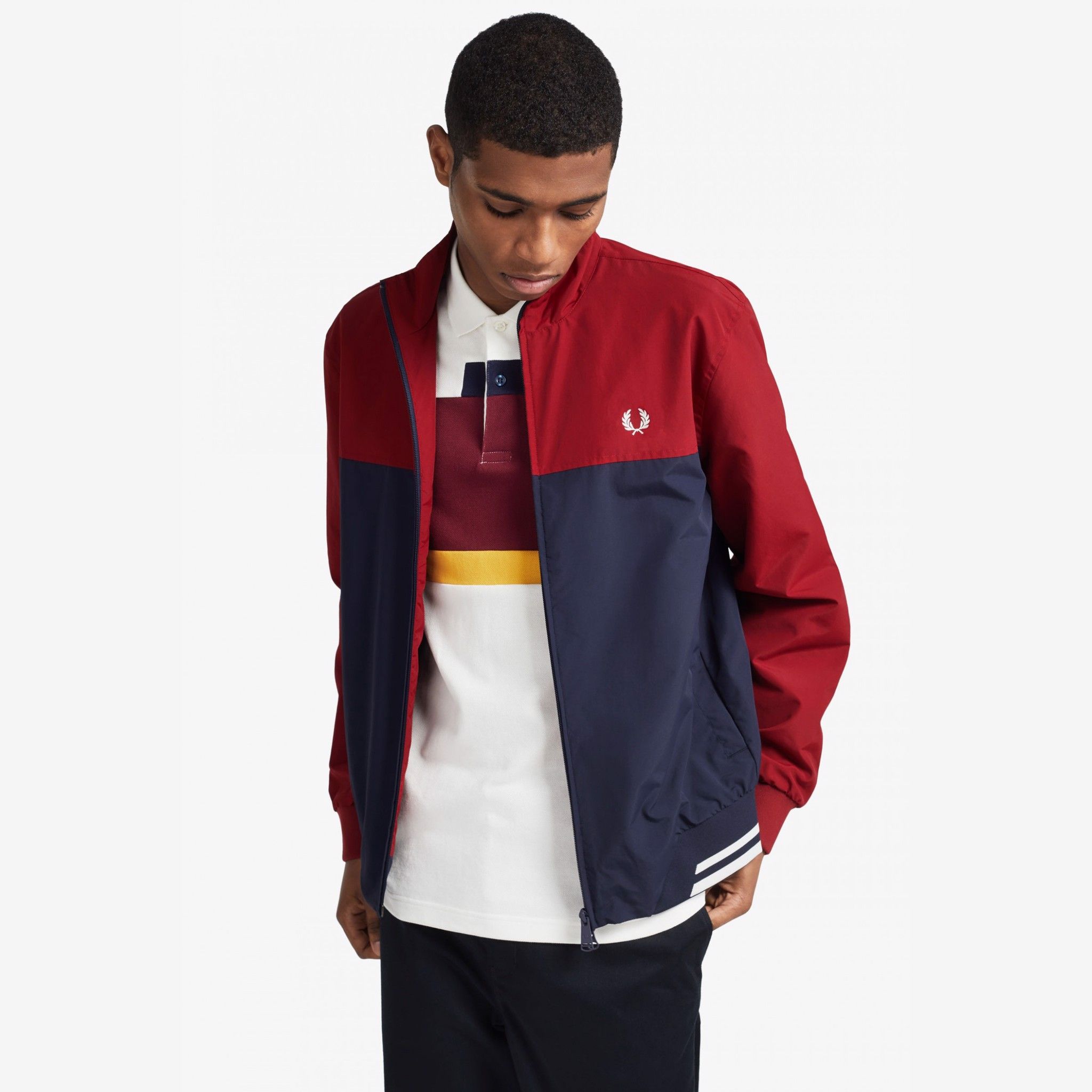 Fred Perry Colour Block Brentham Jacket