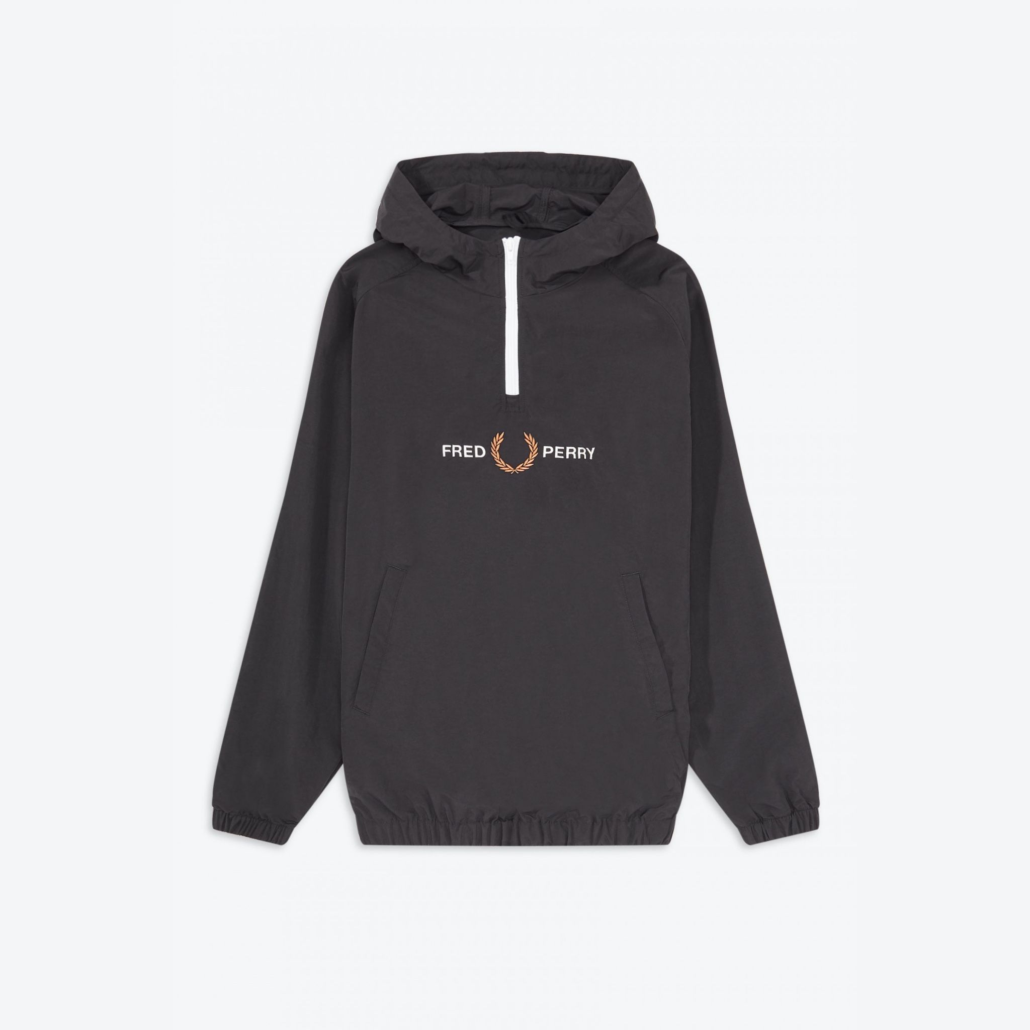 Fred Perry Embroidered Overhead Shell Jacket