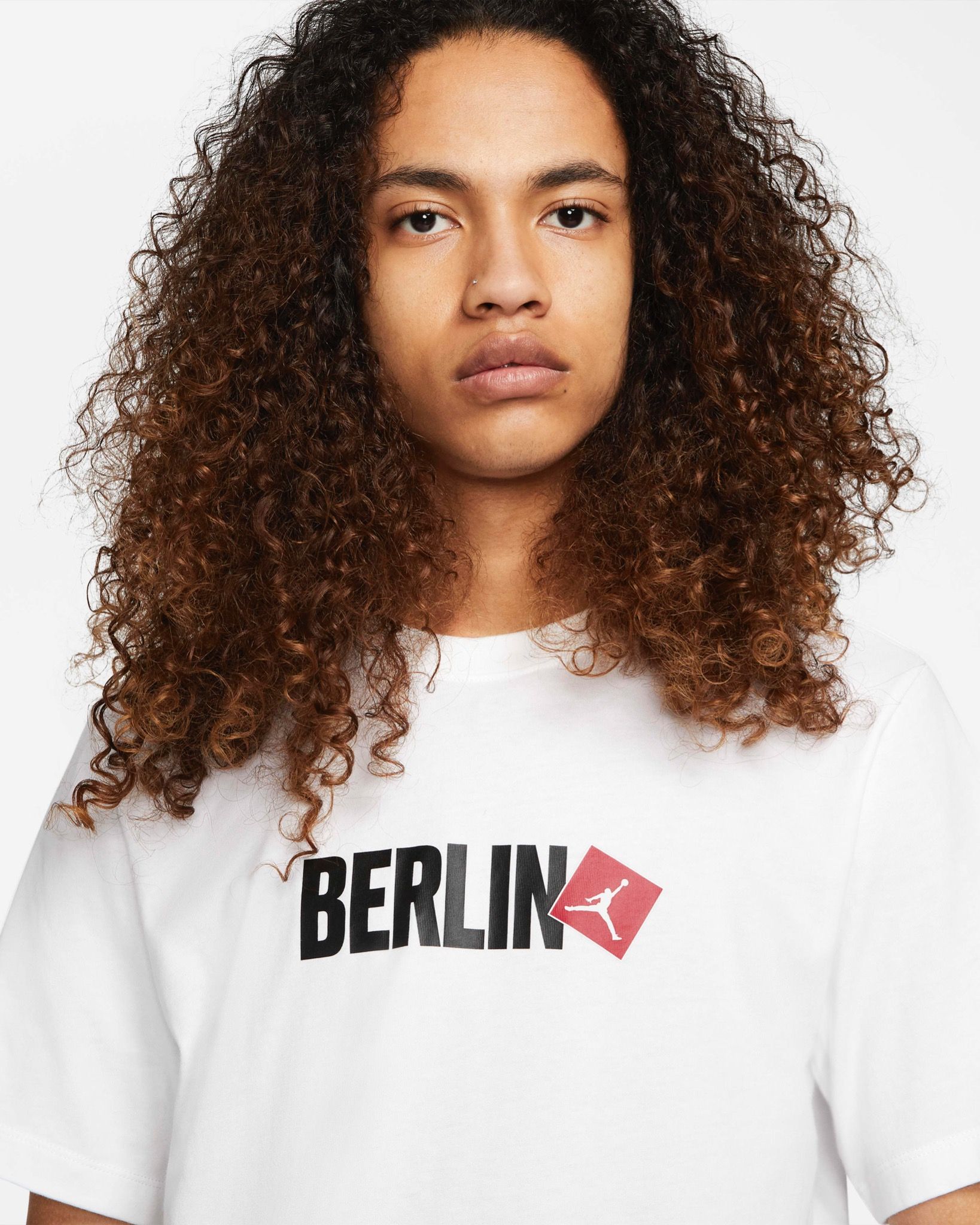  Jordan Berlin Short-Sleeve T-Shirt - White 