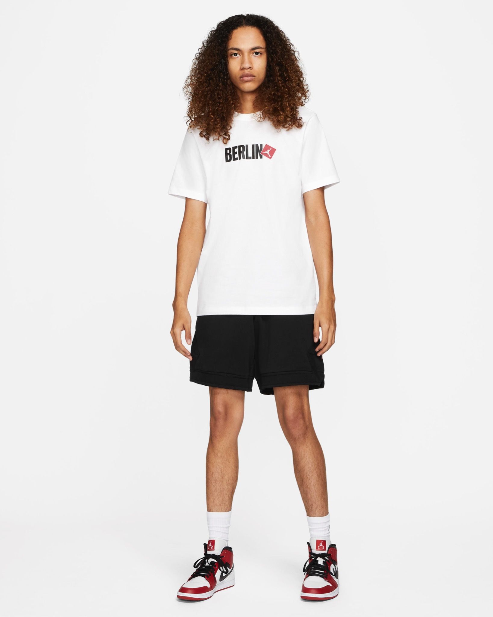  Jordan Berlin Short-Sleeve T-Shirt - White 