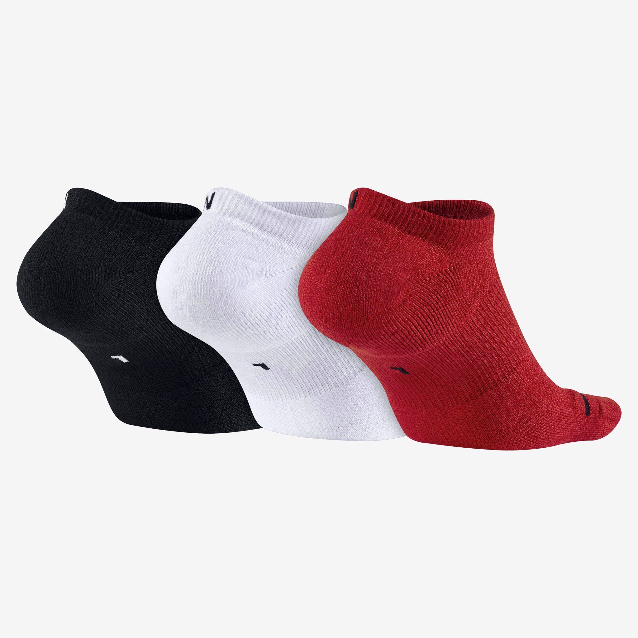  Jordan Everyday Max No-Show Socks (3 Pairs) - Multi-Color 