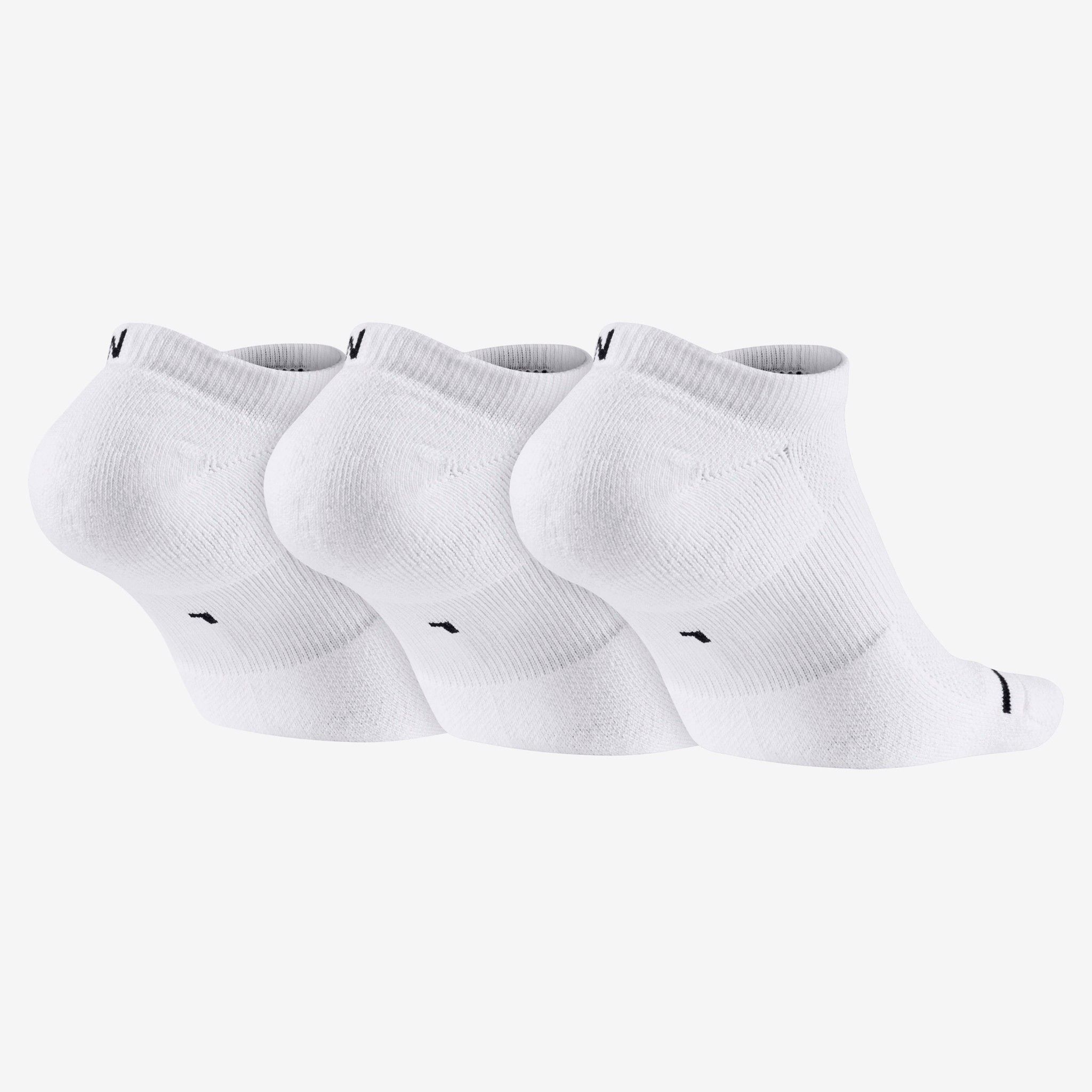  Jordan Everyday Max No-Show Socks (3 Pairs) - White 