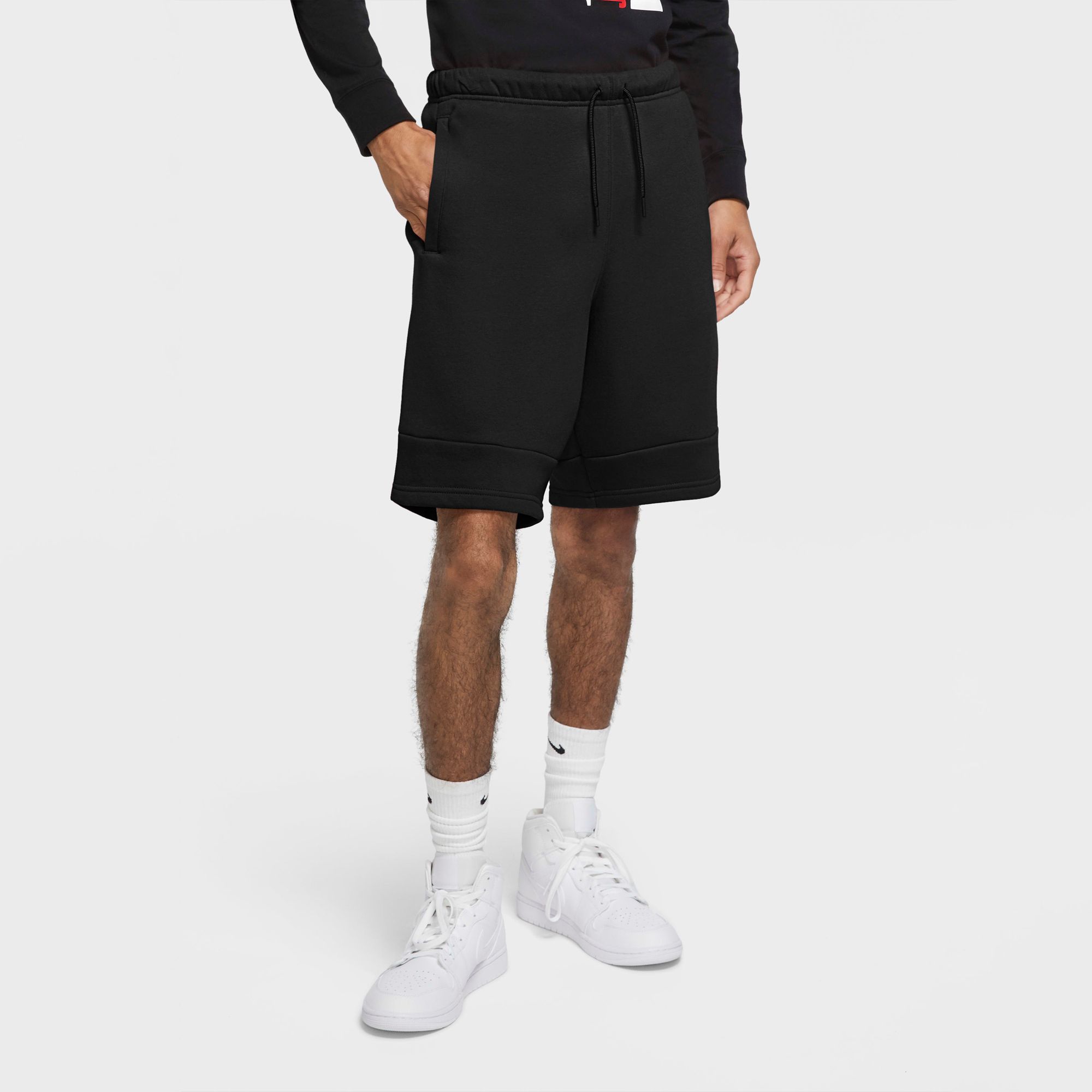 Jordan Jumpman Air Fleece Shorts - Black