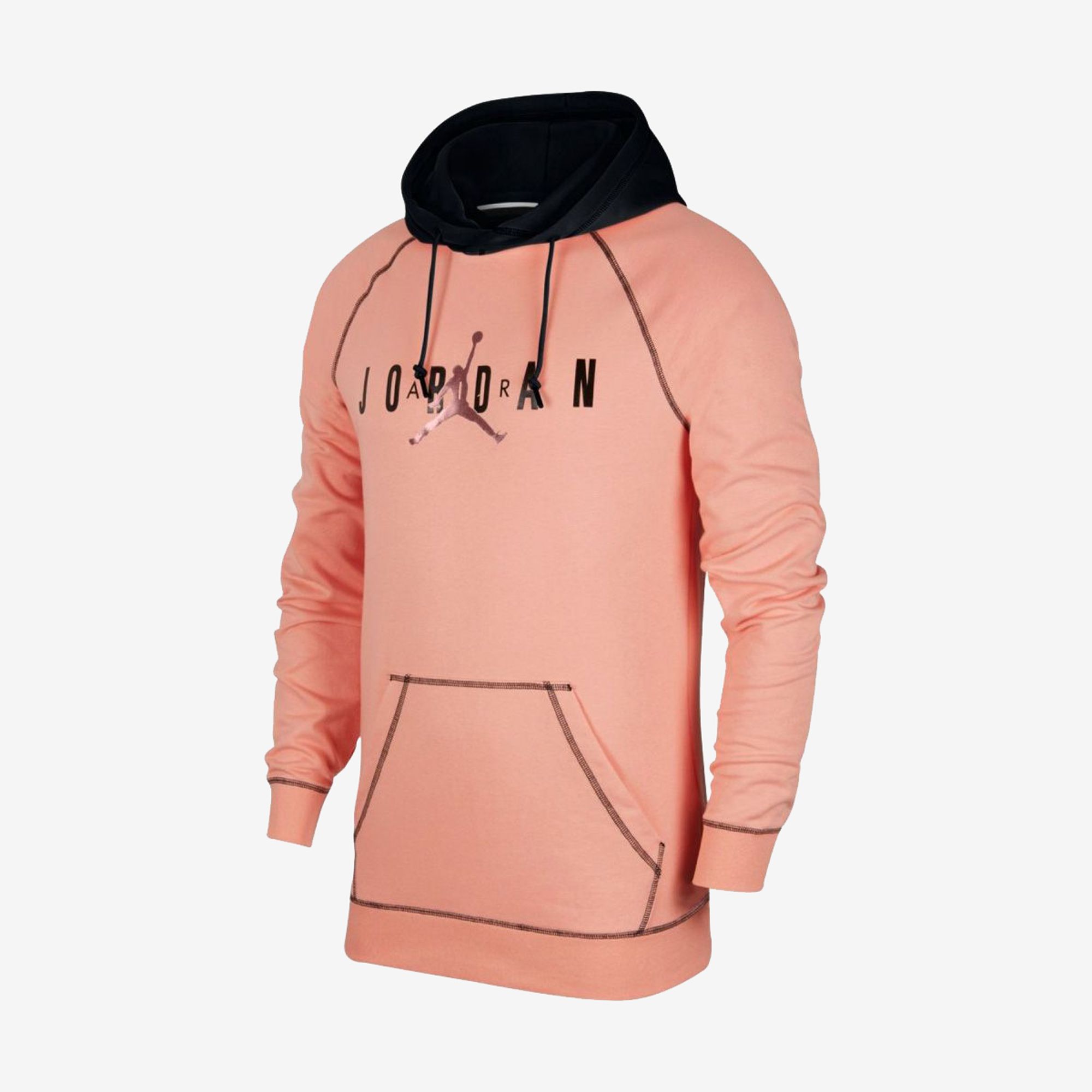 Jordan Sport DNA Pullover Hoodie - Pink Quartz/Black
