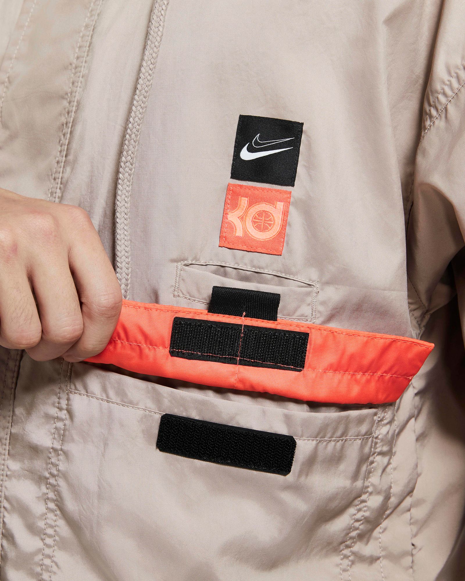 Nike Kevin Durant Basketball Jacket - Malt Yellow