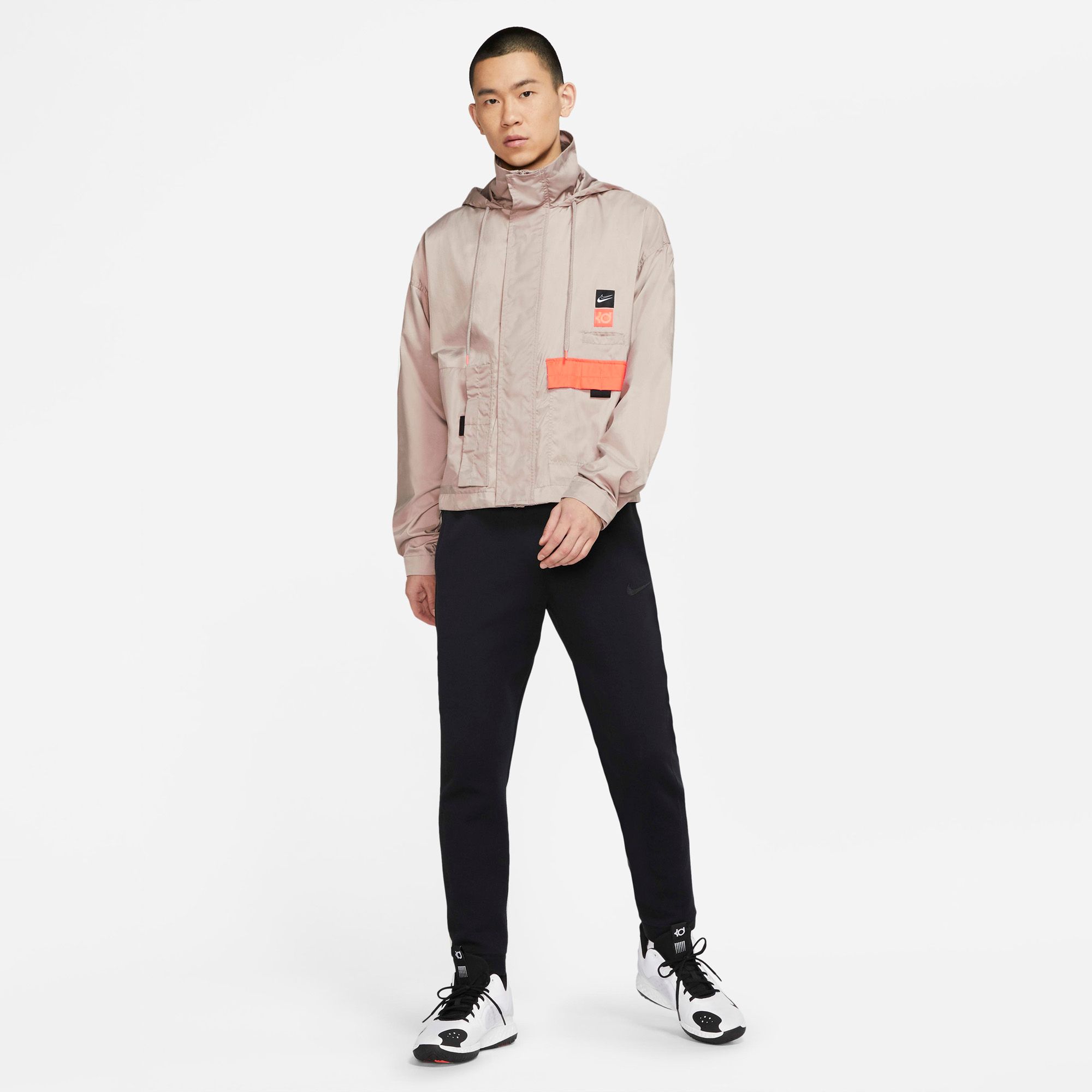 Nike Kevin Durant Basketball Jacket - Malt Yellow
