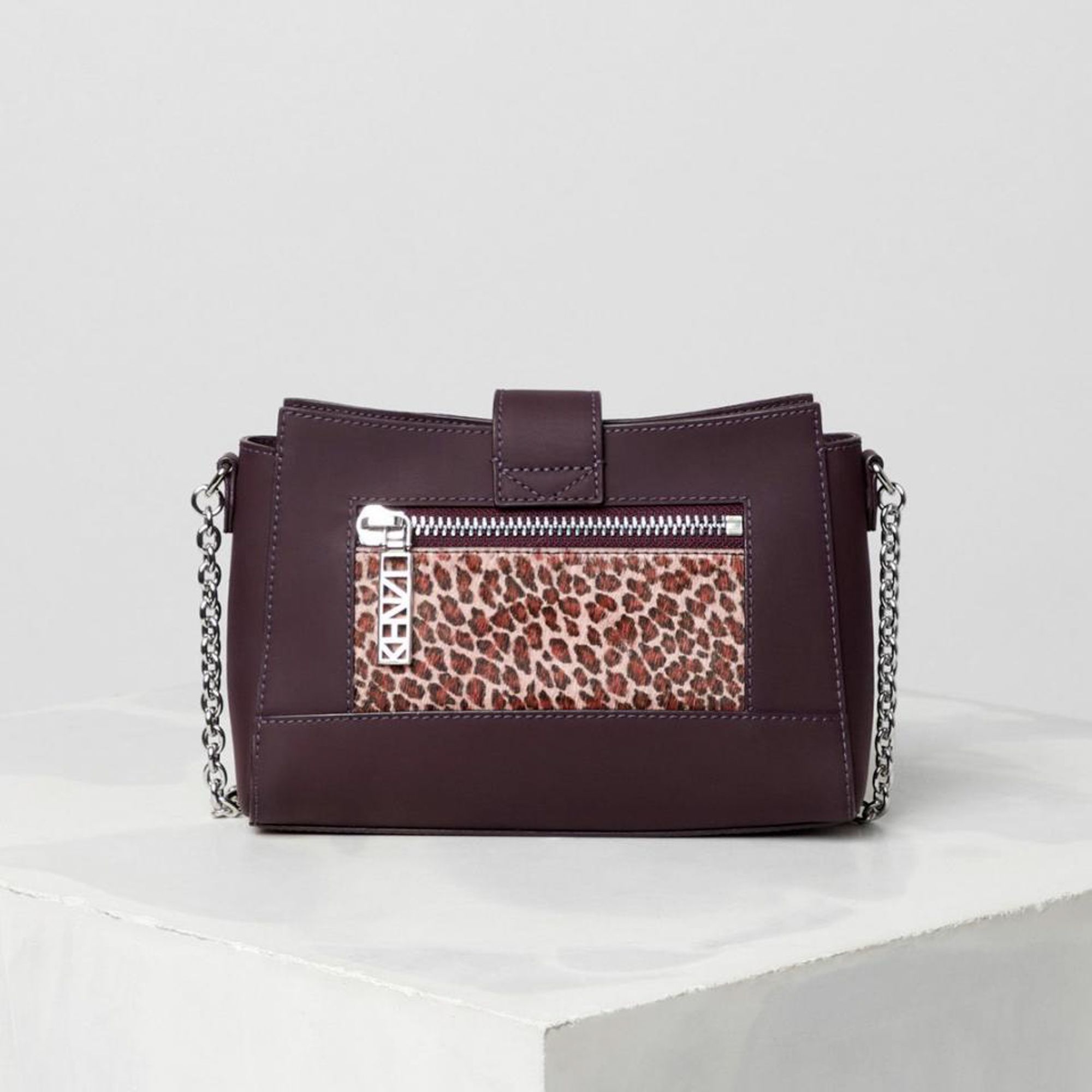  KENZO Kalifornia Tiny Shoulder Bag - Leopard 