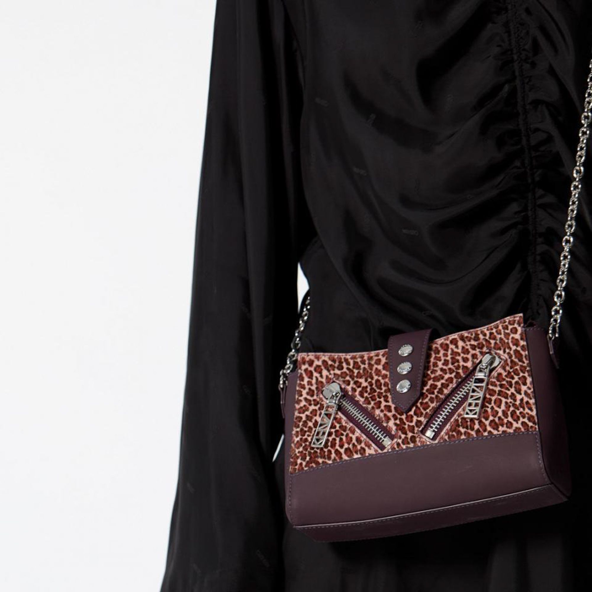 KENZO Kalifornia Tiny Shoulder Bag - Leopard