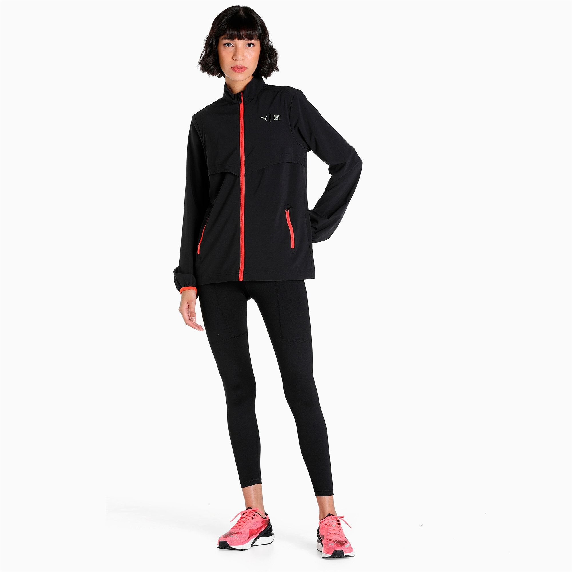  PUMA x FIRST MILE Woven Running Jacket - Black 