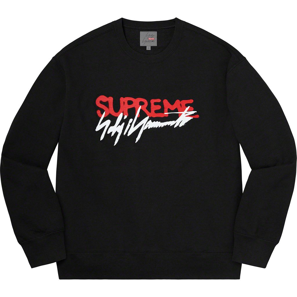  Supreme x Yohji Yamamoto Crewneck - Black 