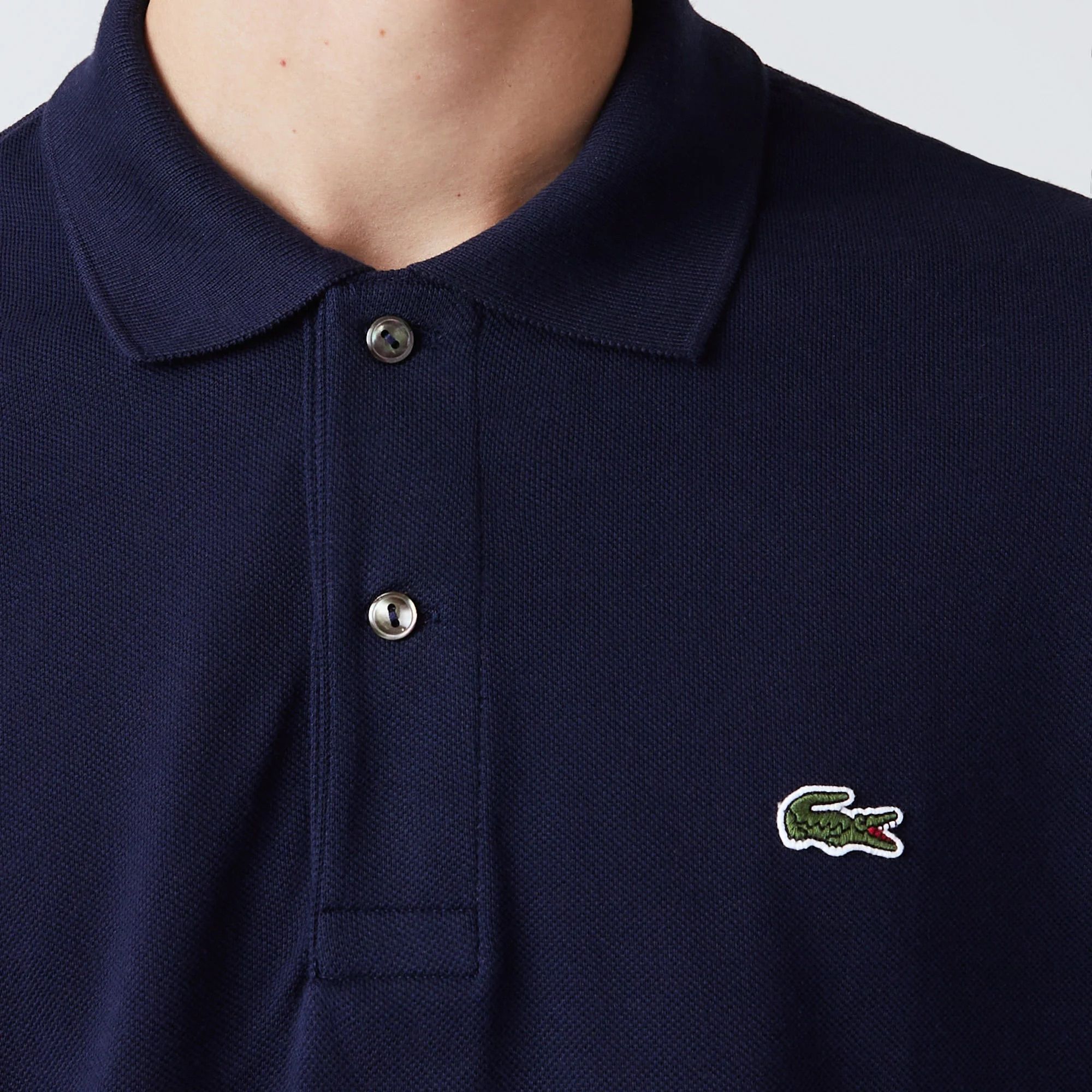  Lacoste Classic Fit L.12.12 Polo Shirt - Navy Blue 