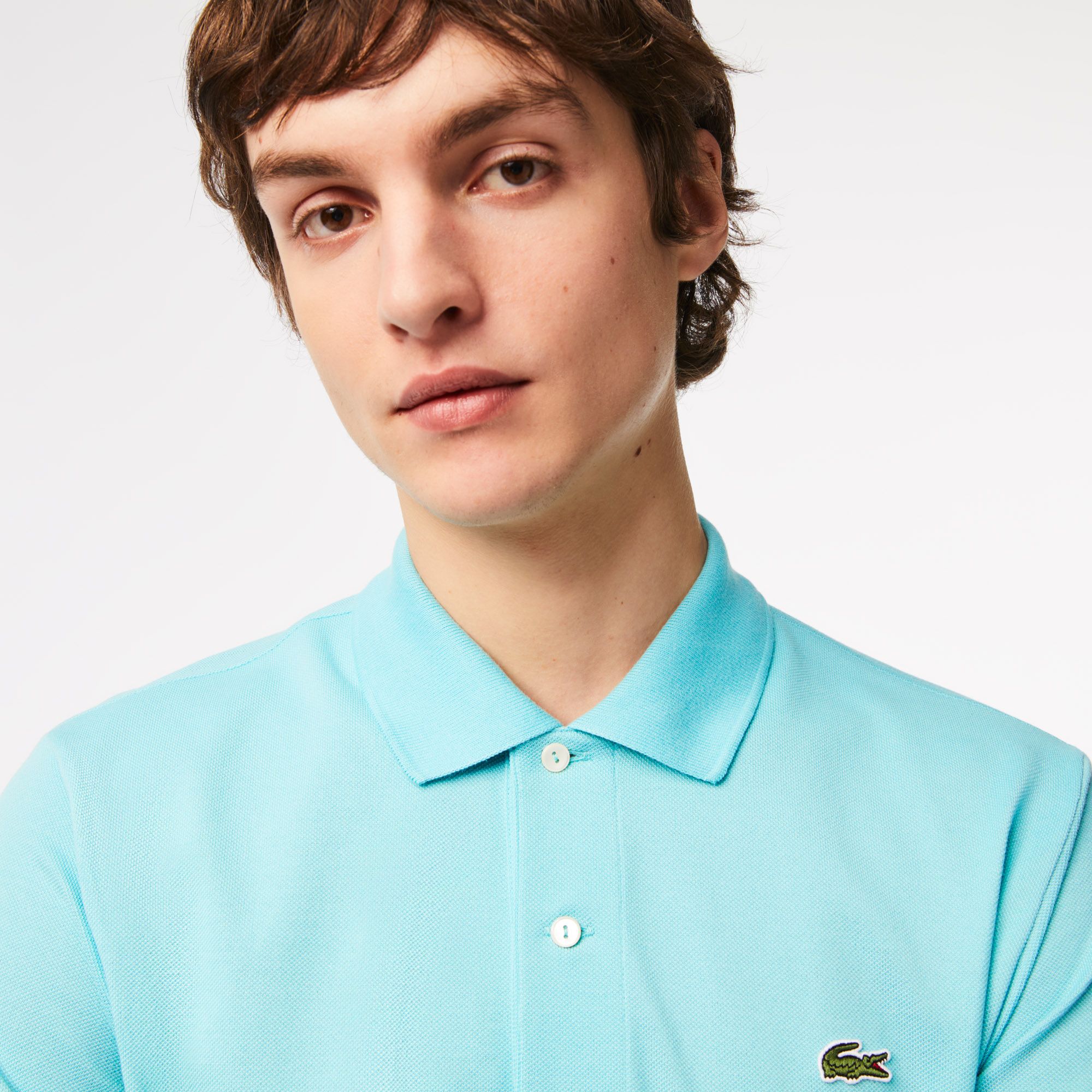 Lacoste Classic Fit L.12.12 Polo - Light Turquoise