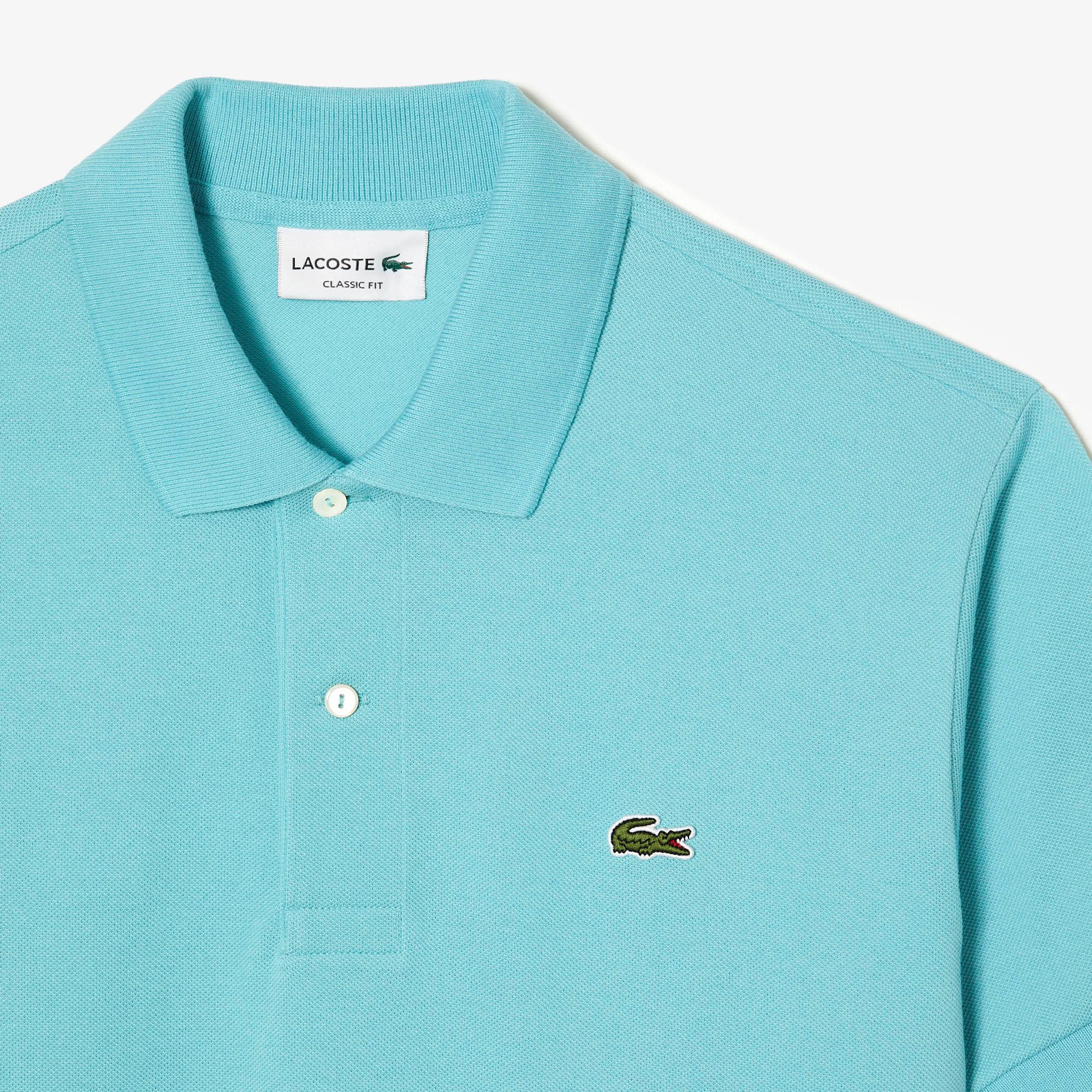  Lacoste Classic Fit L.12.12 Polo - Light Turquoise 