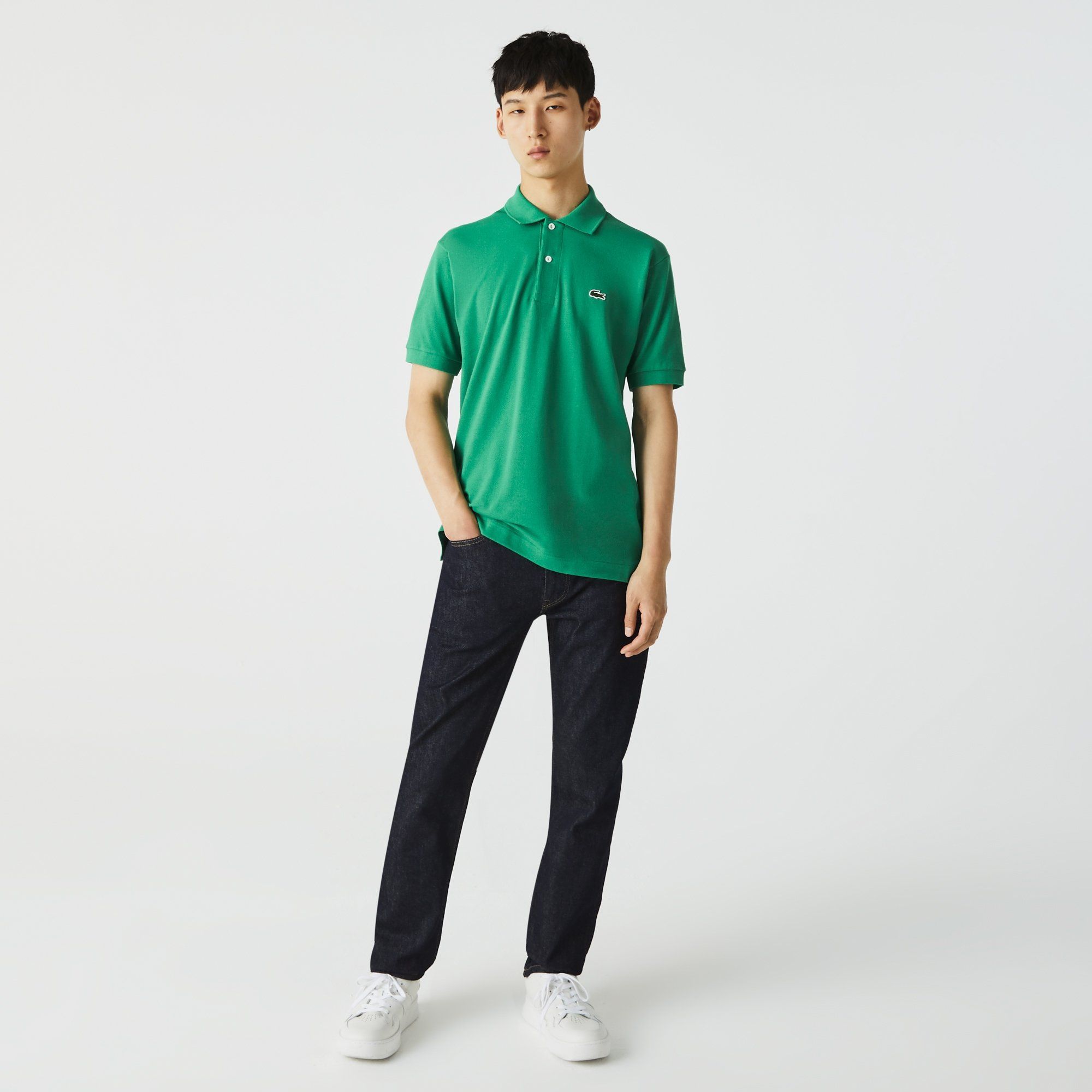  Lacoste Classic Fit L.12.12 Polo Shirt - Green 