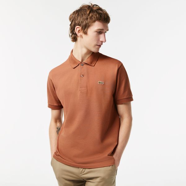  Lacoste Classic Fit L.12.12 Polo Shirt - Light Brown 