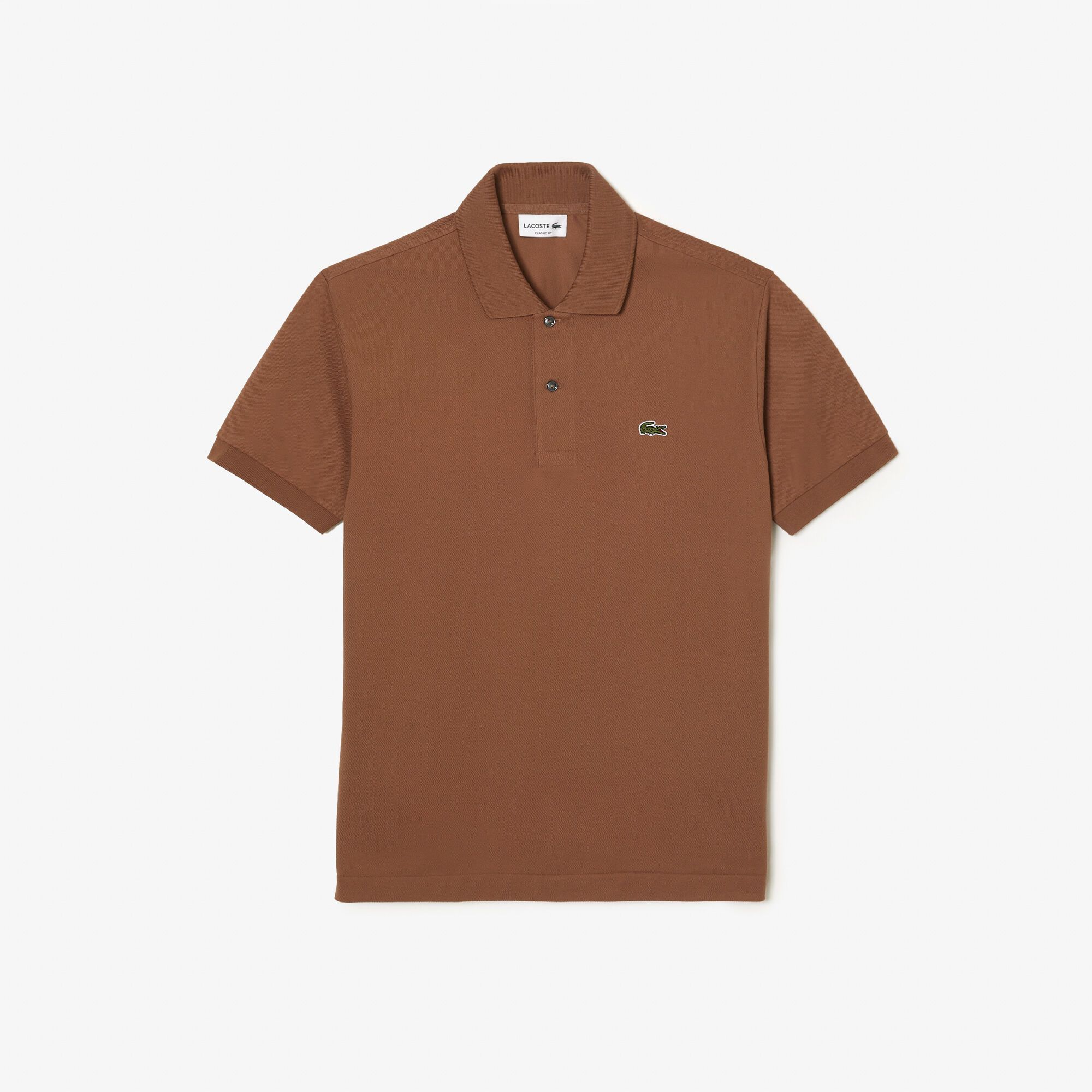  Lacoste Classic Fit L.12.12 Polo Shirt - Light Brown 