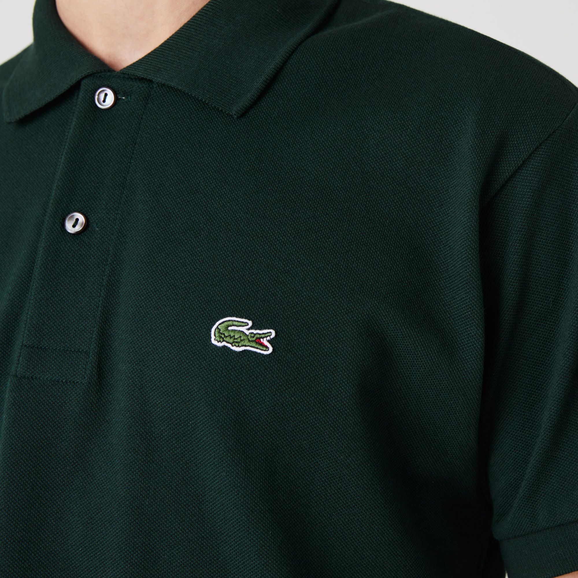  Lacoste Classic Fit L.12.12 Polo Shirt - Forest Green 