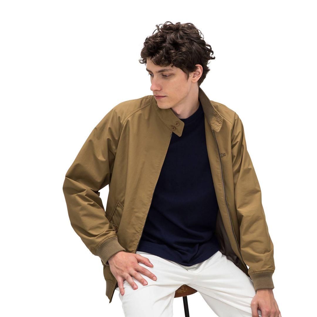 Lacoste Water-Repellent Light Twill Jacket - Beige