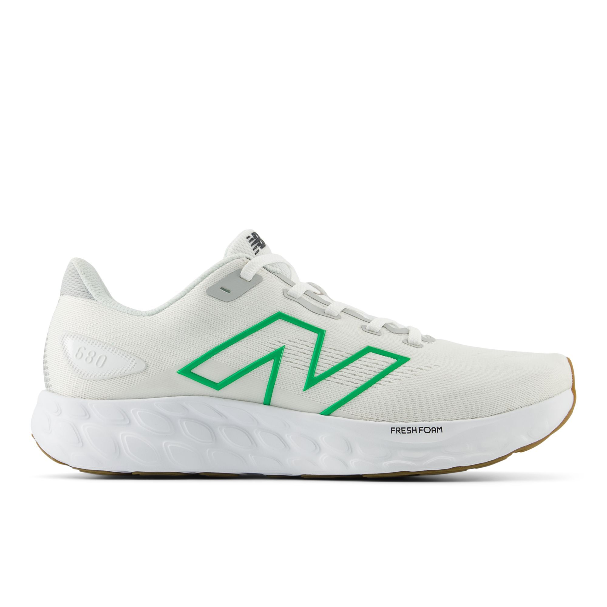 New Balance Fresh Foam 680 v8 - White / Kelly Green