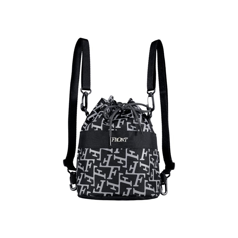  FRONT The Knight F Abundant Mini Backpack D123 - Black - S 